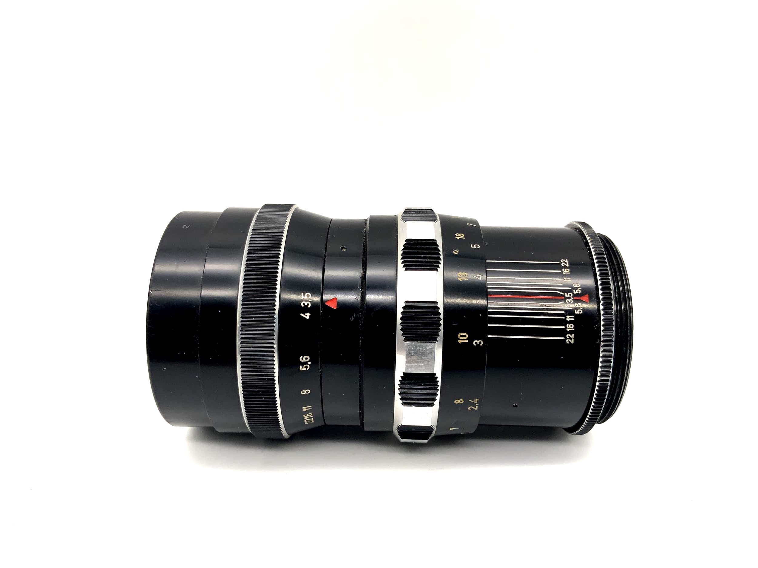 Isco Göttingen 135mm 1:3.5 Objektiv Tele Westanar 15 Blades Kamera Lens (M42)