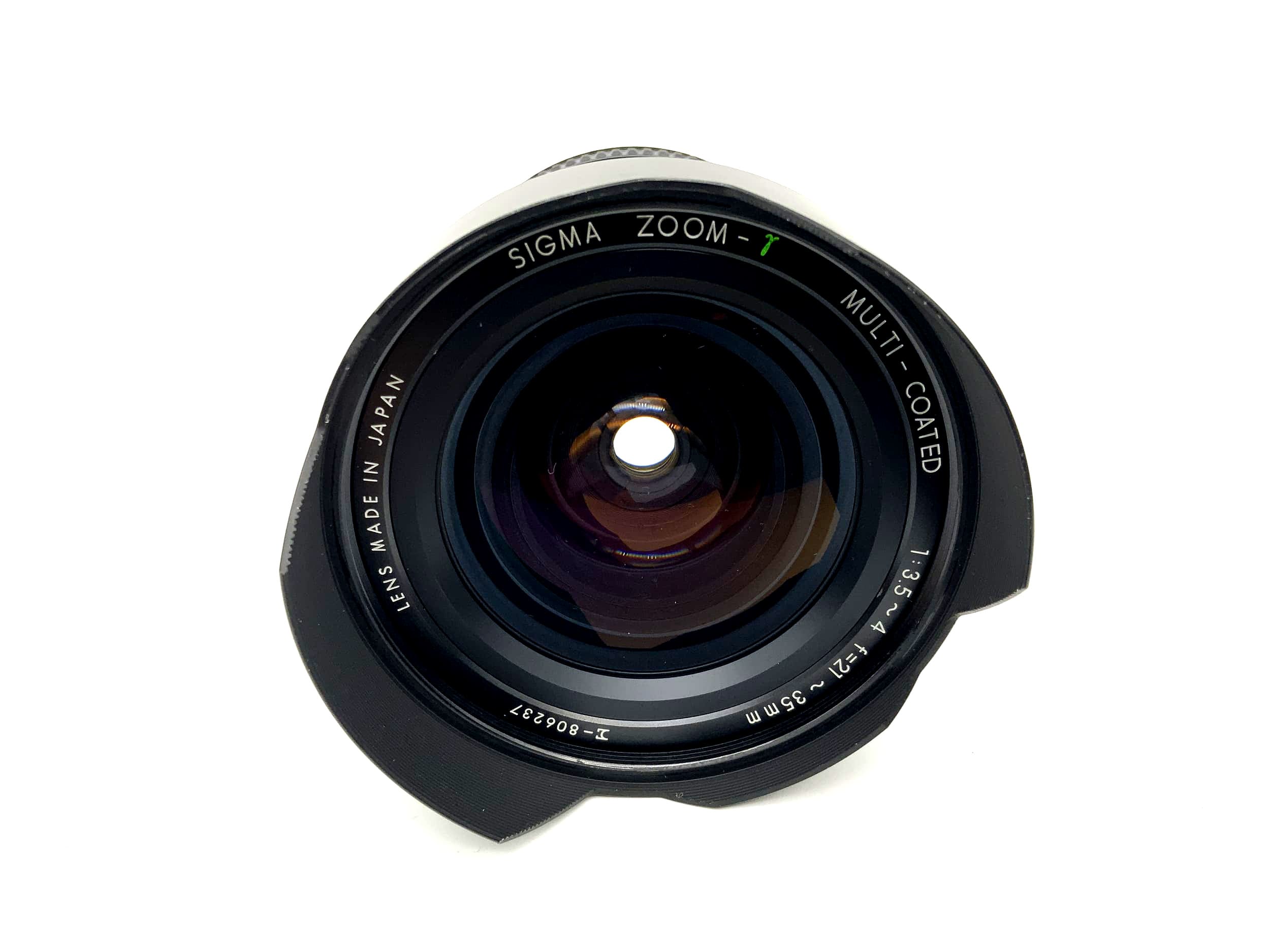 Sigma 21-35mm 1:3.5-4 Objektiv Zoom-T Multi Coated Kamera Camera Lens (Canon FD)