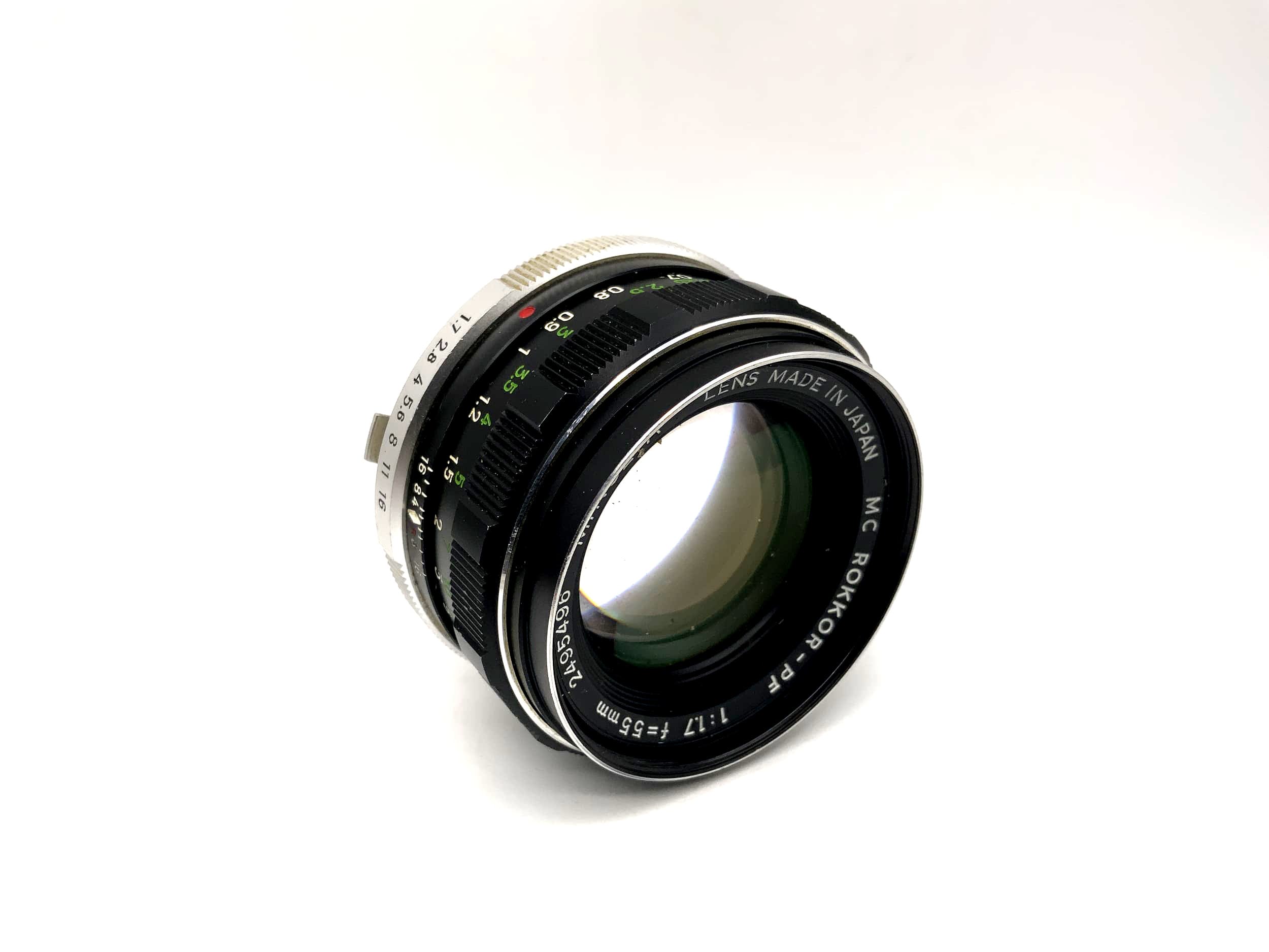 Minolta 55mm 1:1.7 Objektiv MC Rokkor-PF Kamera Camera Lens (Minolta MD)