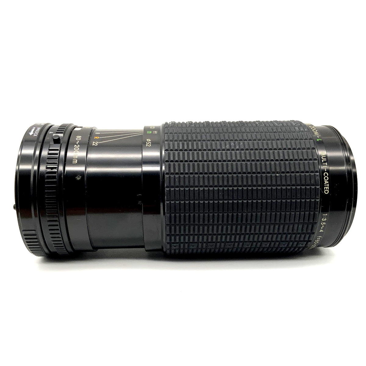Objectif Sigma 80-200mm 1:3.5-4 Zoom haute vitesse multicouches (Canon FD)