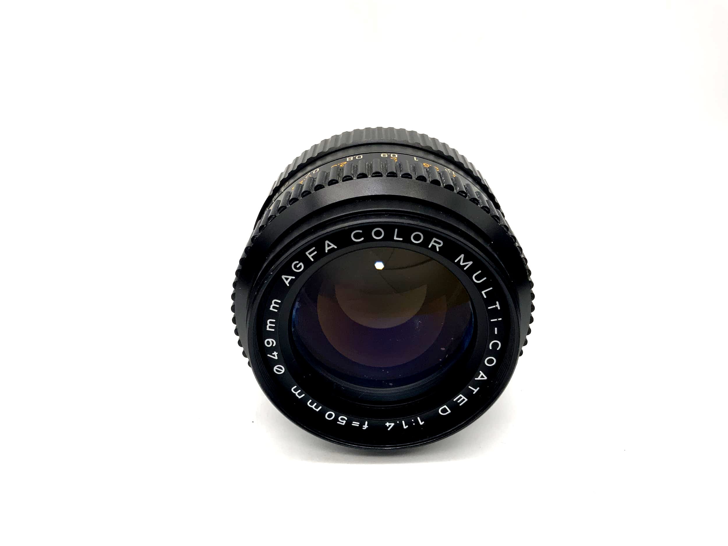 Agfa 50mm 1:1.4 Objektiv Color Multi-Coated Kamera Camera Lens (Pentax K)