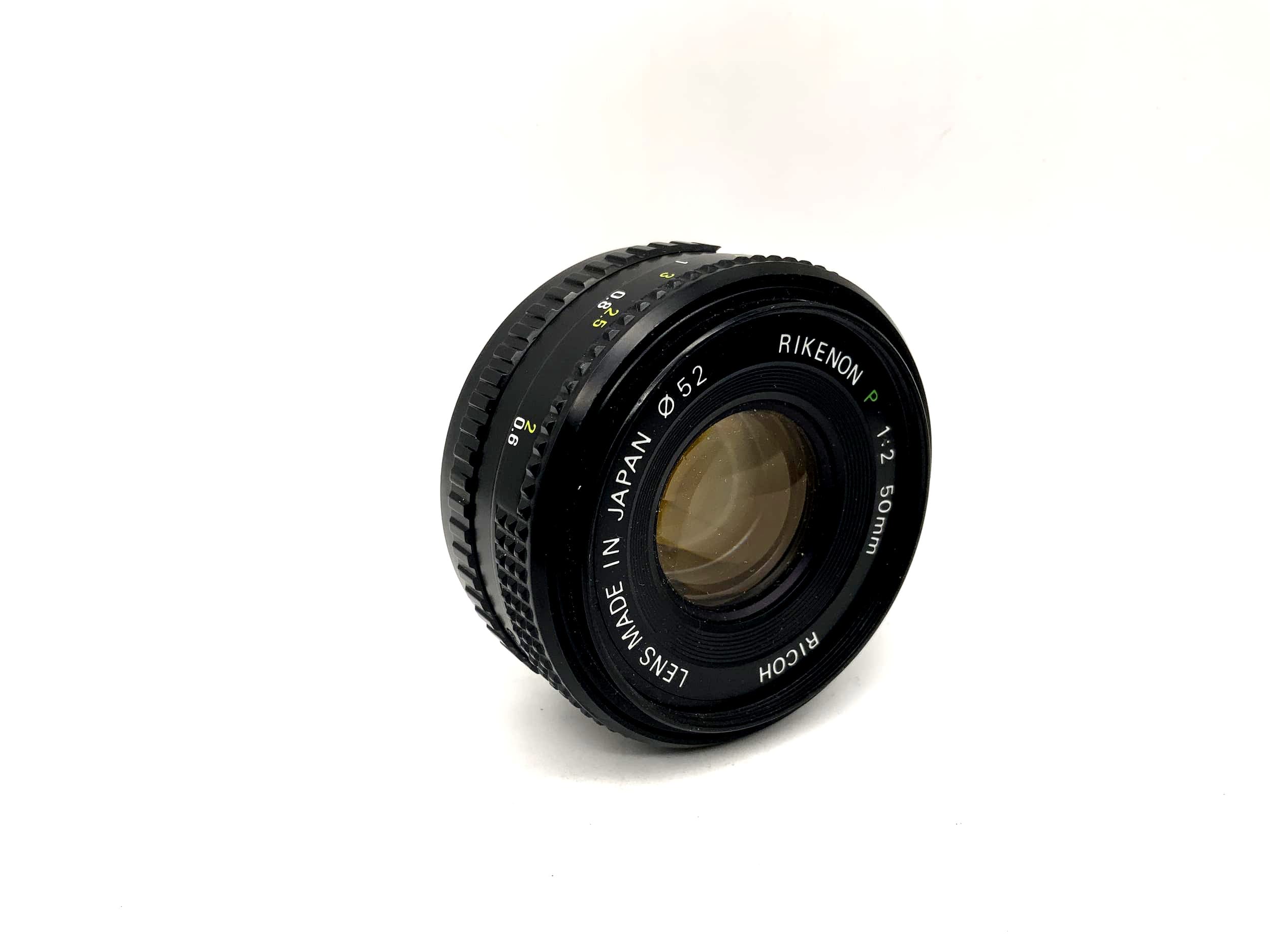 Ricoh 50mm 1:2 Objektiv Rikenon P Kamera Camera Lens (Pentax K)