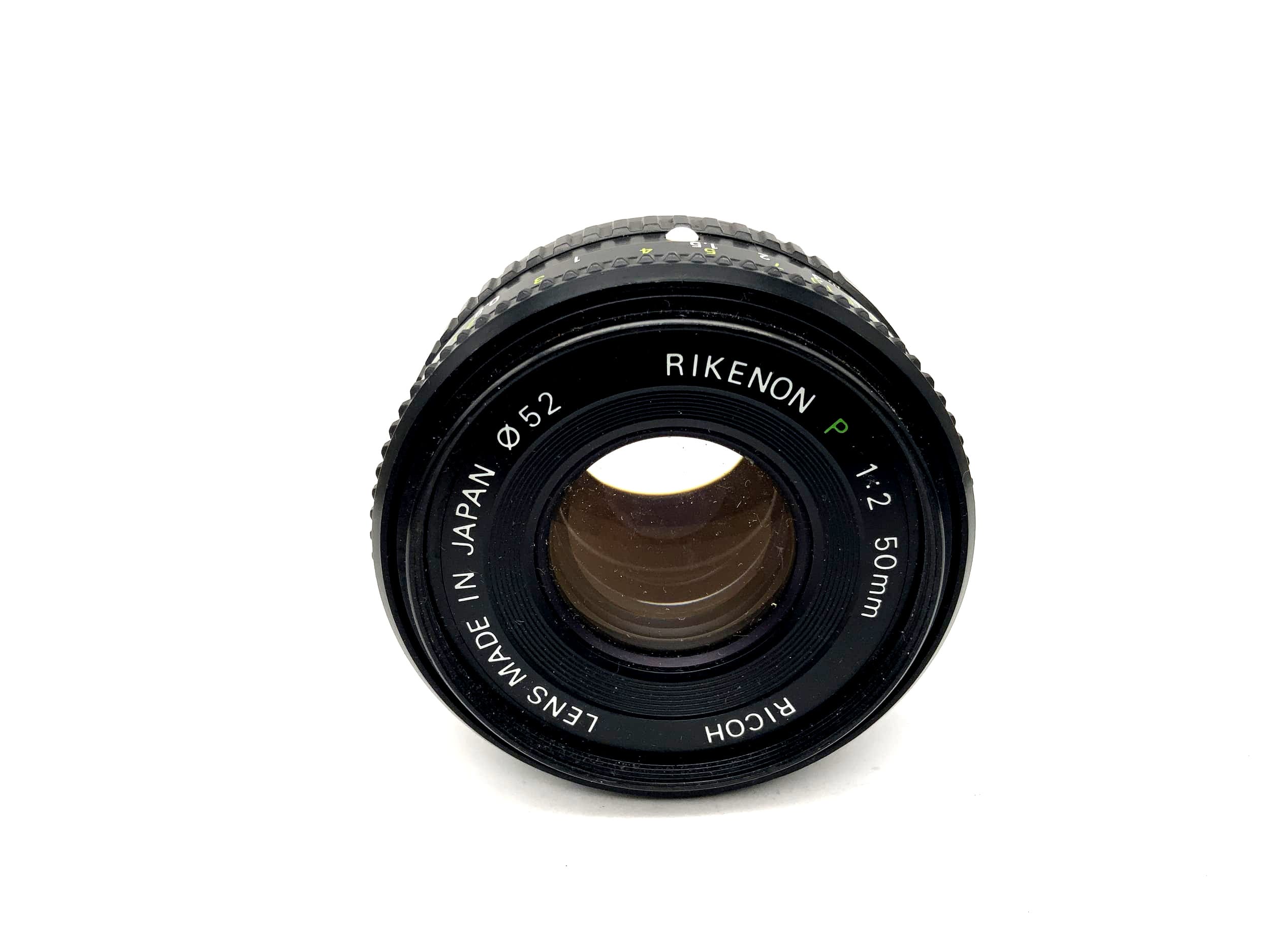 Ricoh 50mm 1:2 Objektiv Rikenon P Kamera Camera Lens (Pentax K)