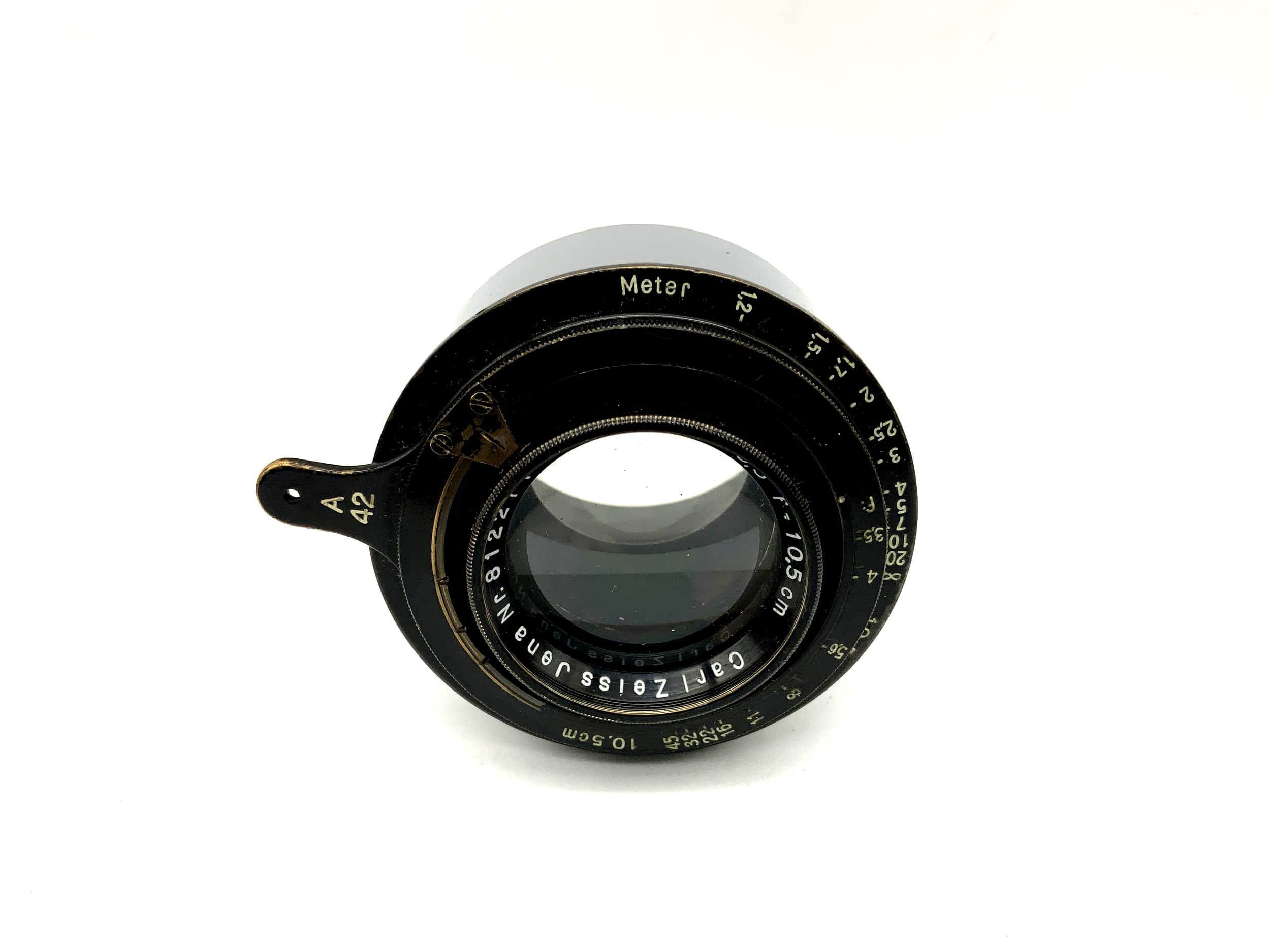 Carl Zeiss 10,5cm 1:3.5 Objektiv Tessar 105mm Kamera Camera Lens (M39)
