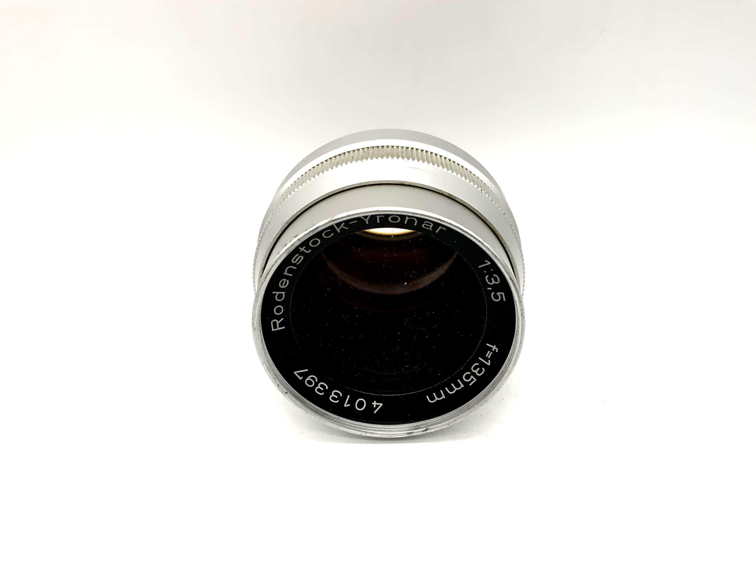 Rodenstock 135mm 1:3.5 Objektivkopf ohne Einstellschnecke Yronar Kamera Lens