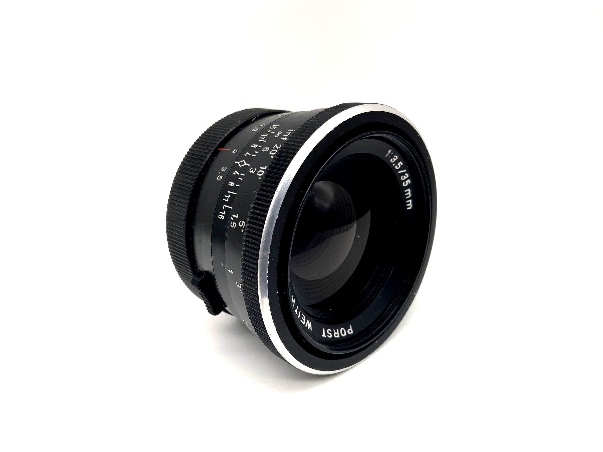Porst 35mm 1:3.5 Objektiv Weitwinkel Kamera Camera Lens (M42)
