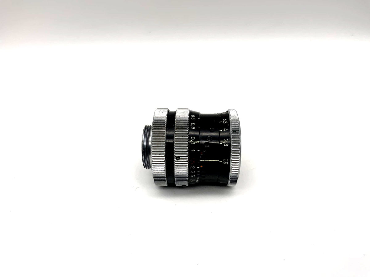 Objectif Kern Paillard Yvar 13 mm 1:1.9 Objectif vidéo Bolex AR (monture D)