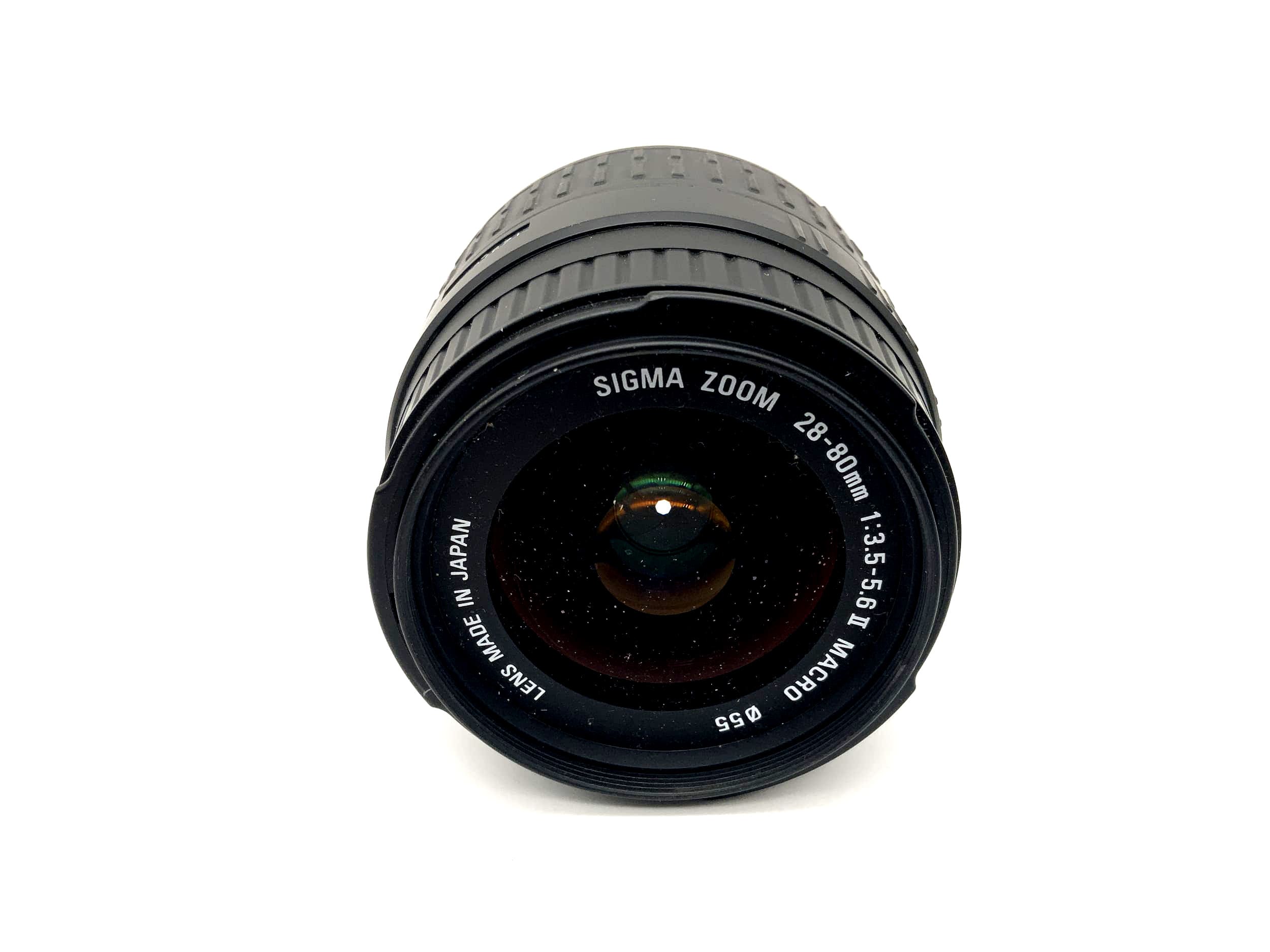 Sigma 28-80mm 1:3.5-5.6 Objektiv Zoom II Macro Aspherical Kamera Lens (Nikon AF)