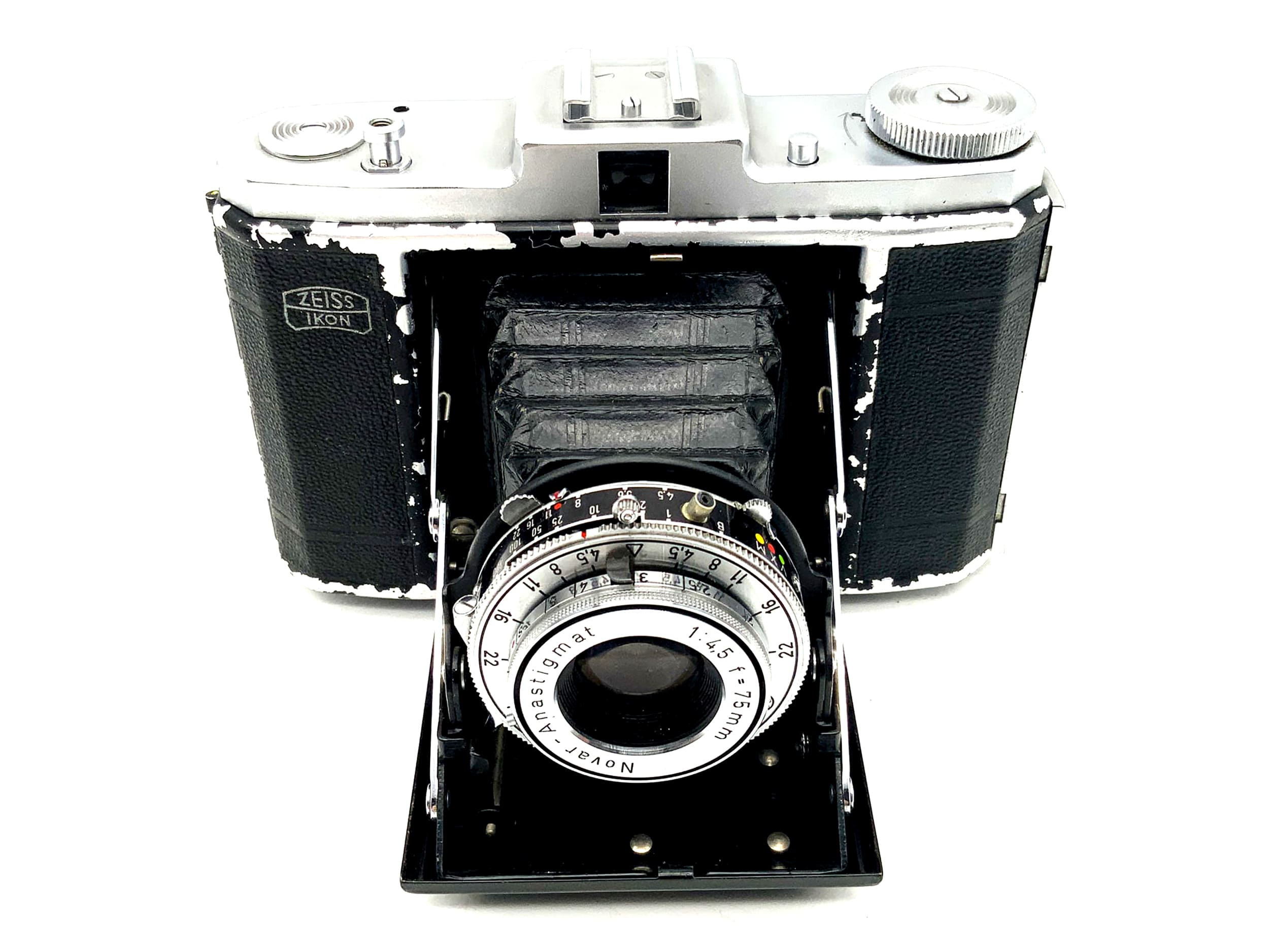 Zeiss Ikon Nettar 518/16 Klappkamera Novar-Anastigmat 1:4.5 f=75mm Prontor -SVS