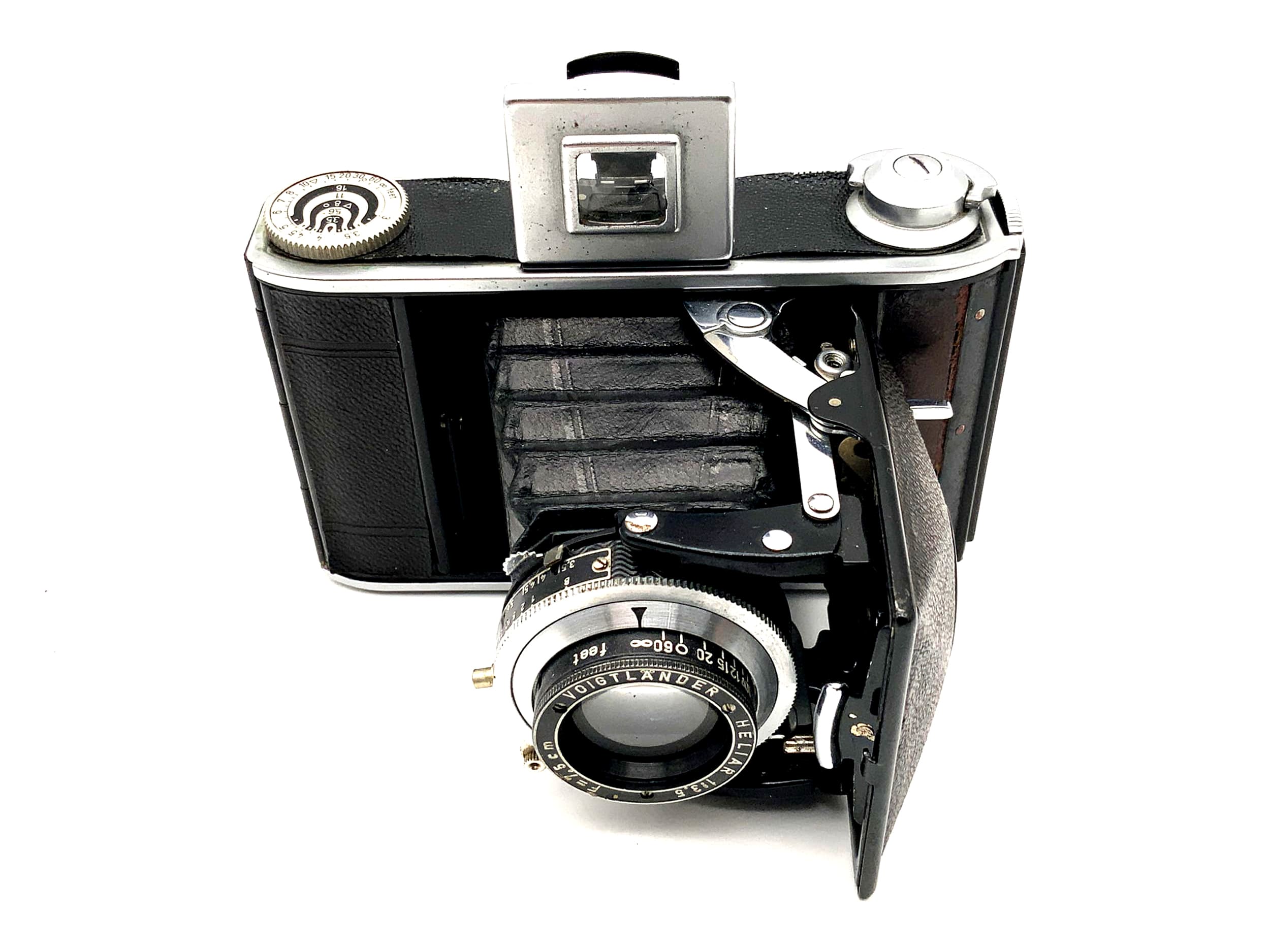 Voigtländer Bessa 66 Klappkamera mit Heliar 1:3.5 F=7.5cm Compur-Rapid