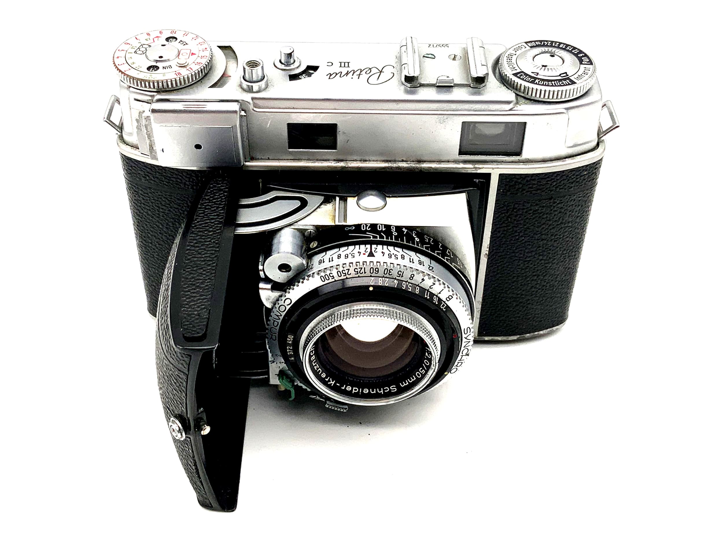 Kodak Retina IIIc Klappkamera mit Xenon red C f=2.0/50mm Compur !Beli defekt!