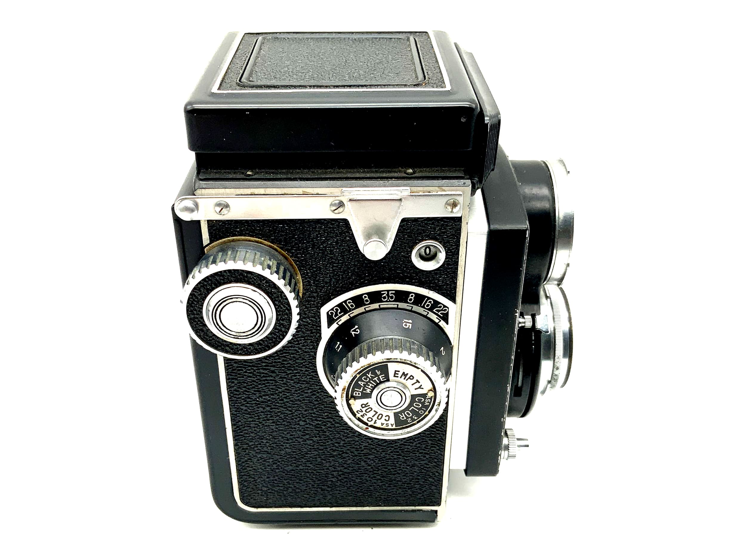 Fodor Fodorflex TLR mit Biokor 1:3.5 f=80mm F.C Synchro-Compur zweiäugige Kamera