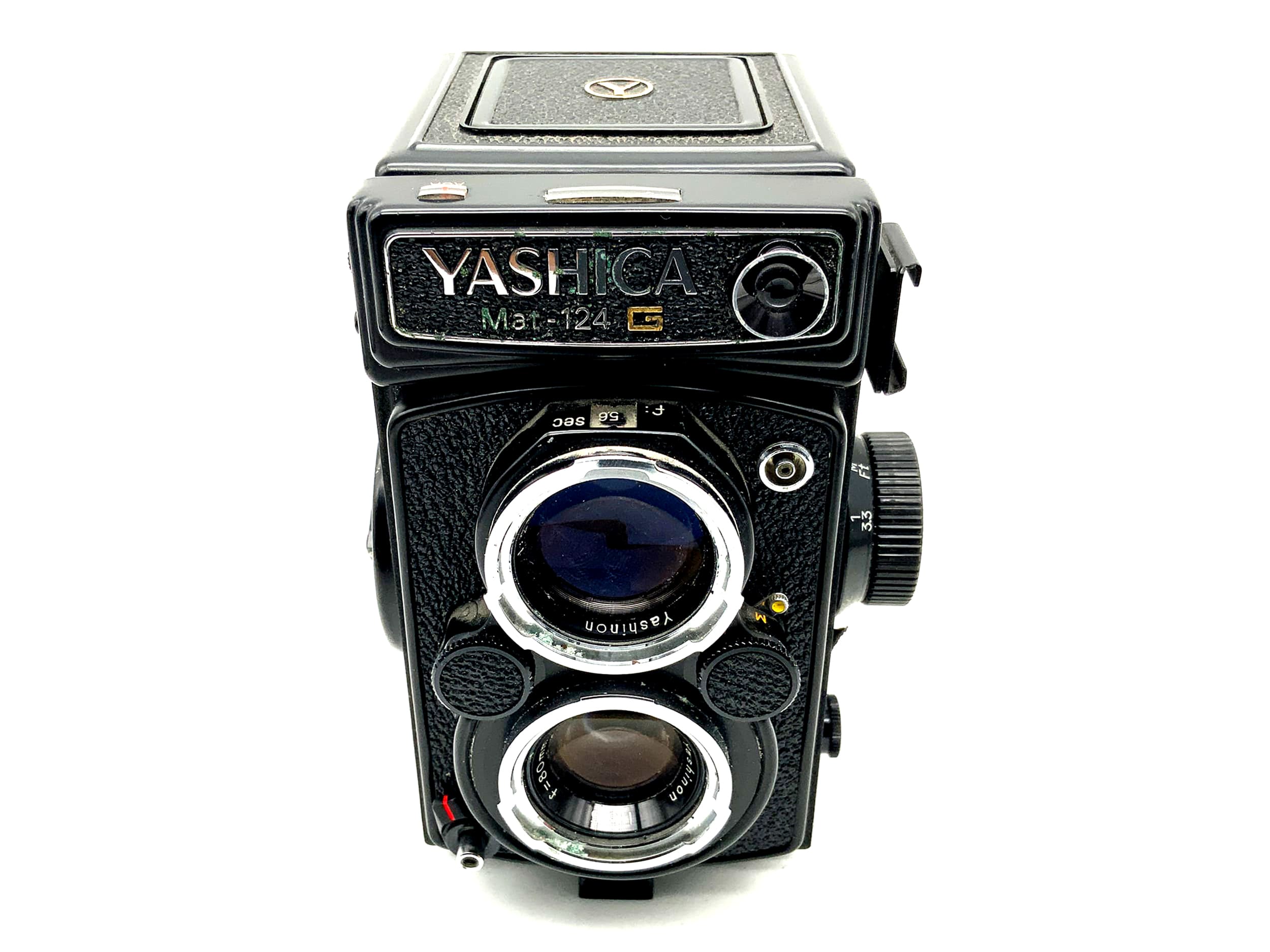 Yashica Mat 124 G TLR mit Yashinon 1:3.5 f=80mm Copal-SV 6x6 zweiäugige Kamera