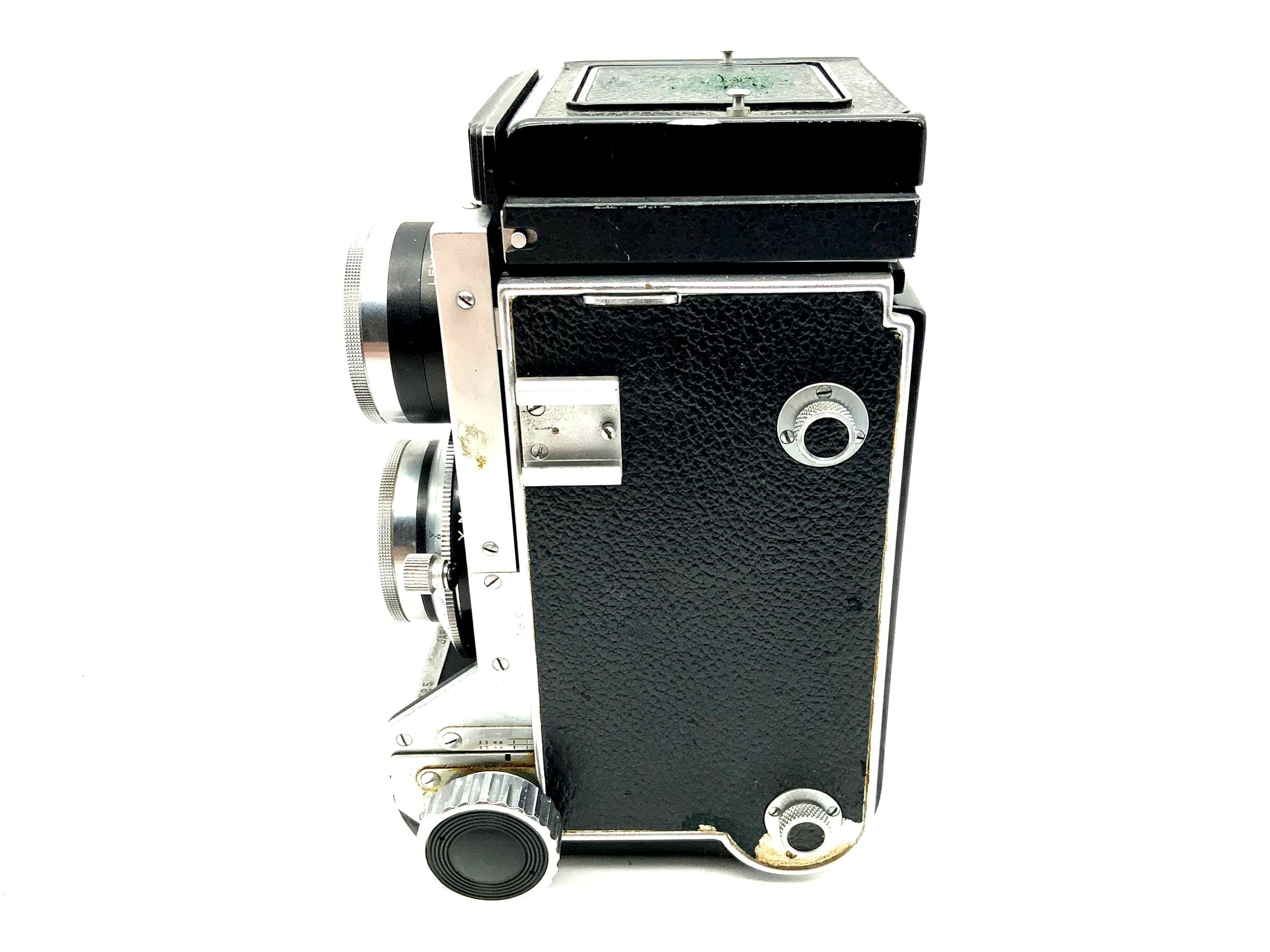 Mamiyaflex C2 TLR mit Sekor 1:2.8/80mm Seikosha-S 6x6 zweiäugige Kamera