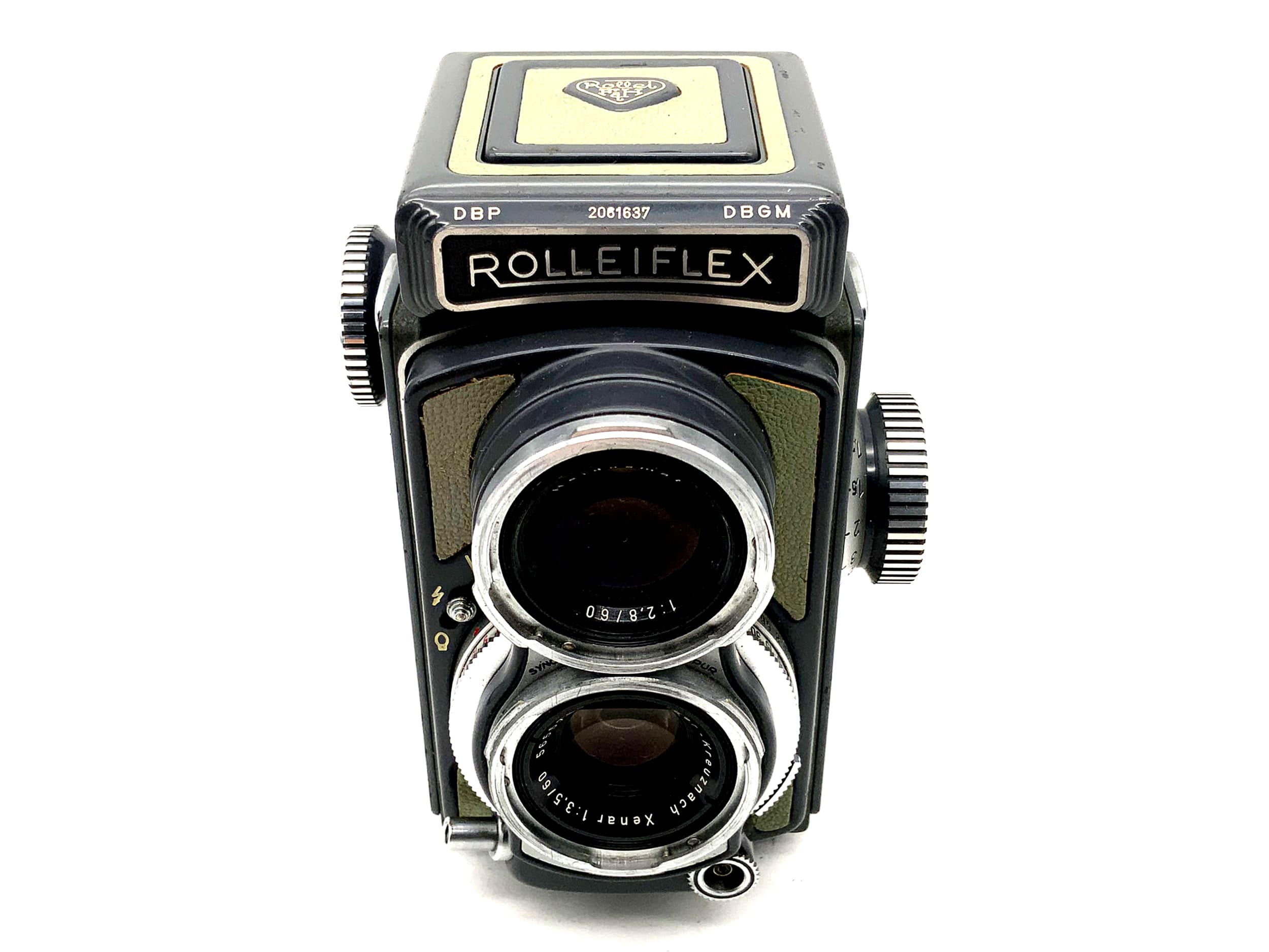 Rollei Rolleiflex Baby 4x4 TLR mit Xenar 1:3.5/60 Synchro Compur zweiäugig