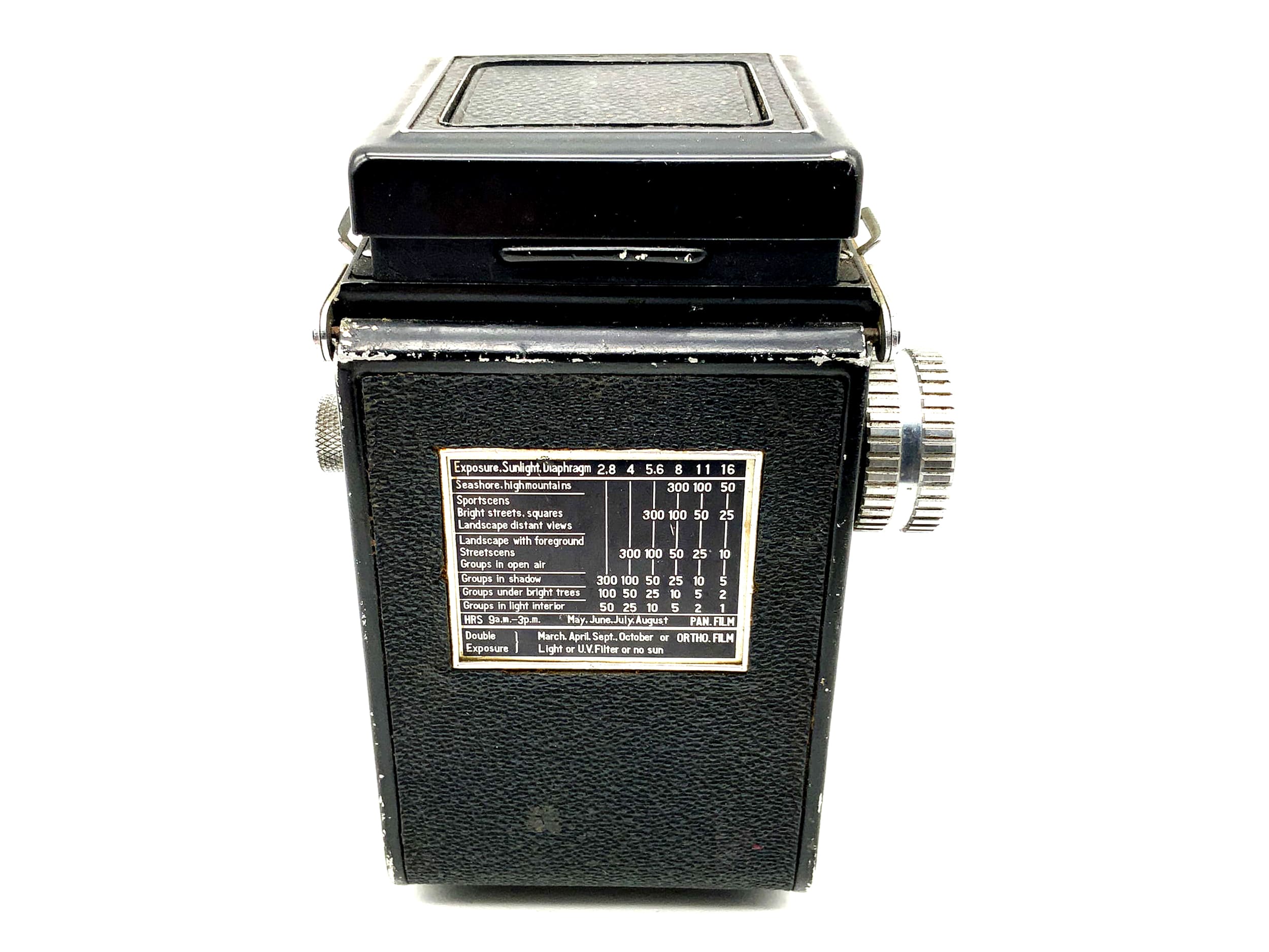 Aires Airesflex TLR mit Olympus Zuiko F.C. 1:3.5/7,5cm Seikosha-Rapid zweiäugig