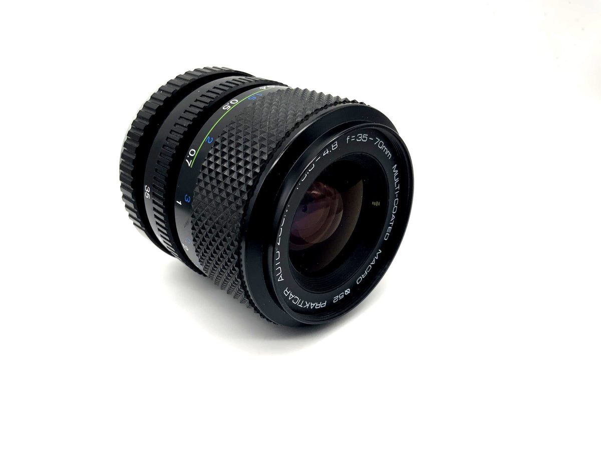Objectif macro Praktica 35-70mm 1:3.5-4.8 MC (Praktica B)