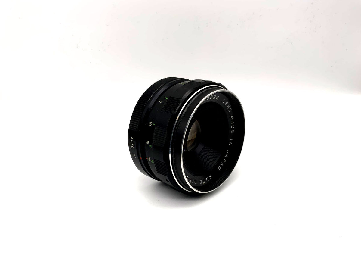 Ricoh Rikenon 55mm 1:2.8 Objektiv Auto Kamera Camera Lens (M42)