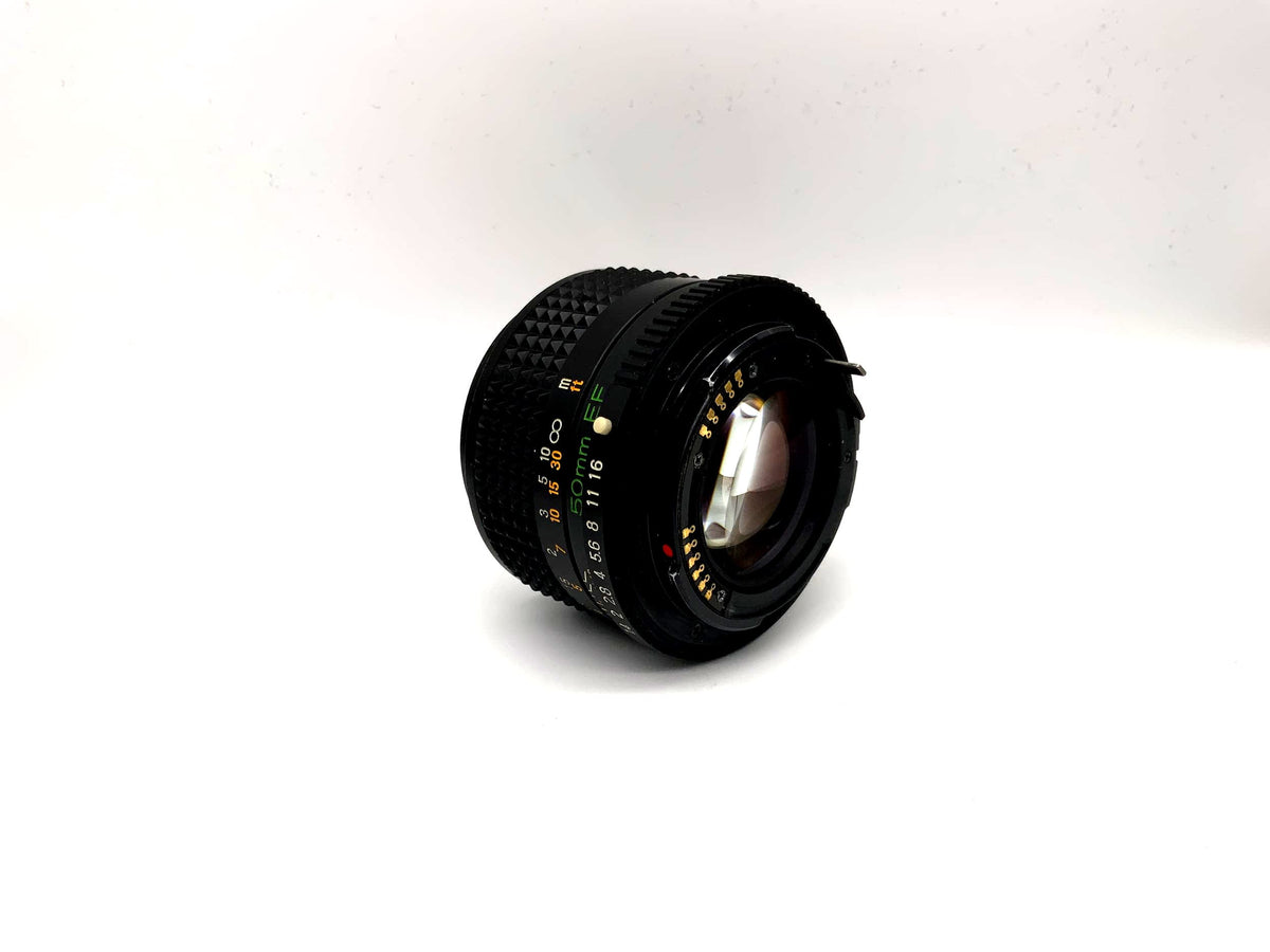 Revue Revuenon 50mm 1:1.4 Objektiv Auto MCF Kamera Camera Lens (Mamiya ZE)