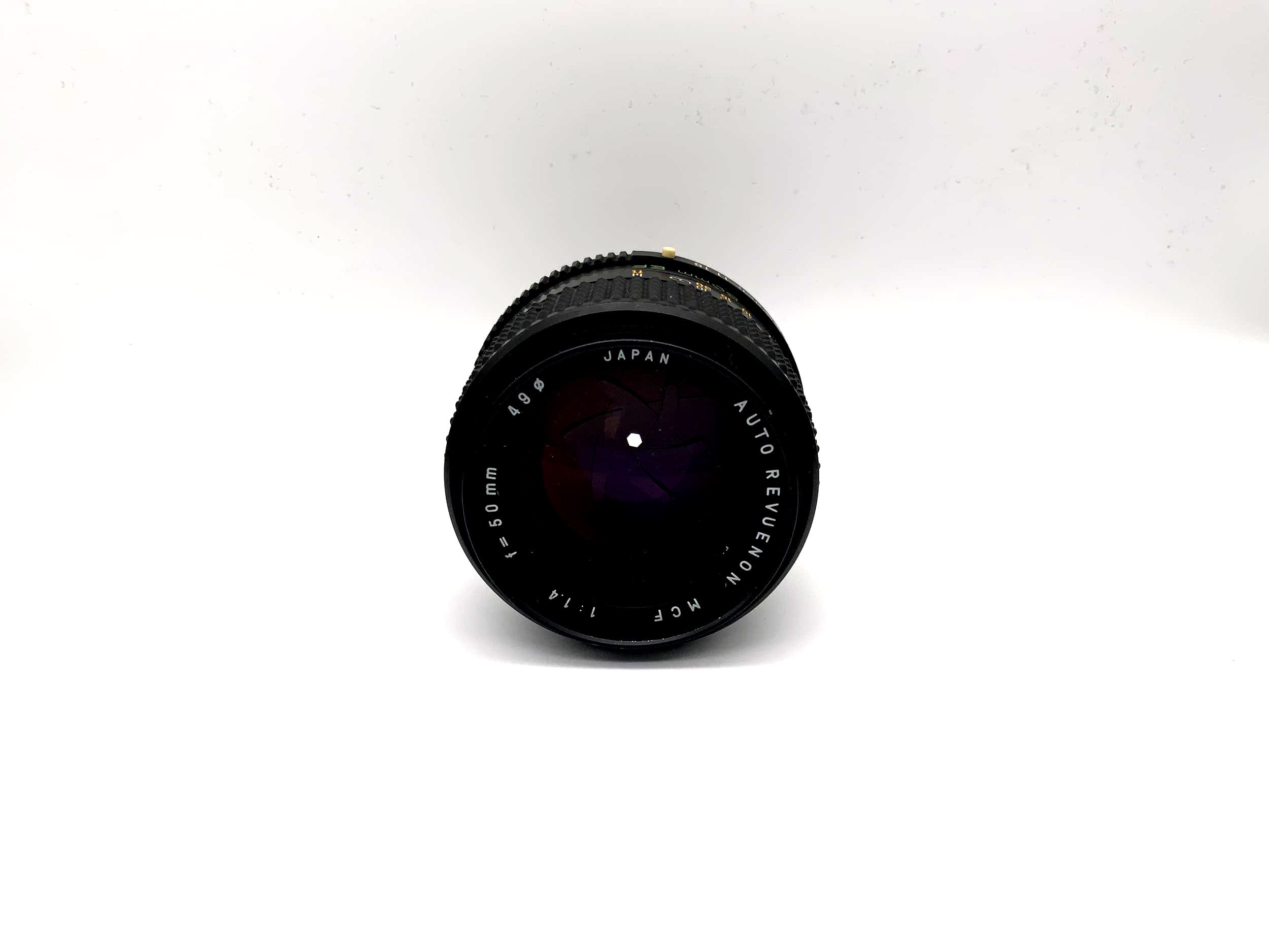 Revuenon 50mm 1:1.4 Objektiv Auto MCF Kamera Camera Lens (Mamiya ZE)