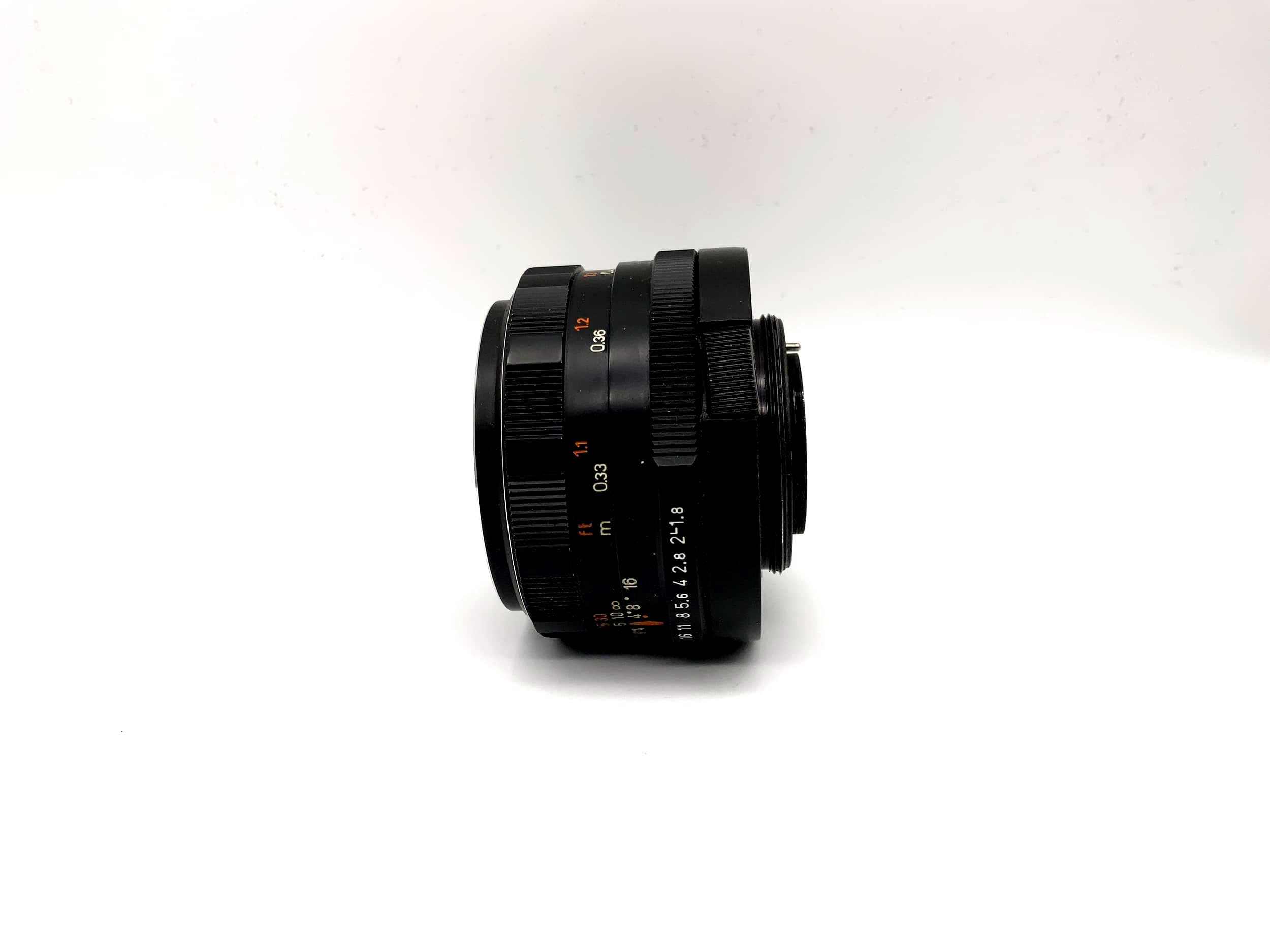 Pentacon 50mm 1:1.8 Objektiv aka Meyer Optik Görlitz Oreston Kamera Lens (M42)