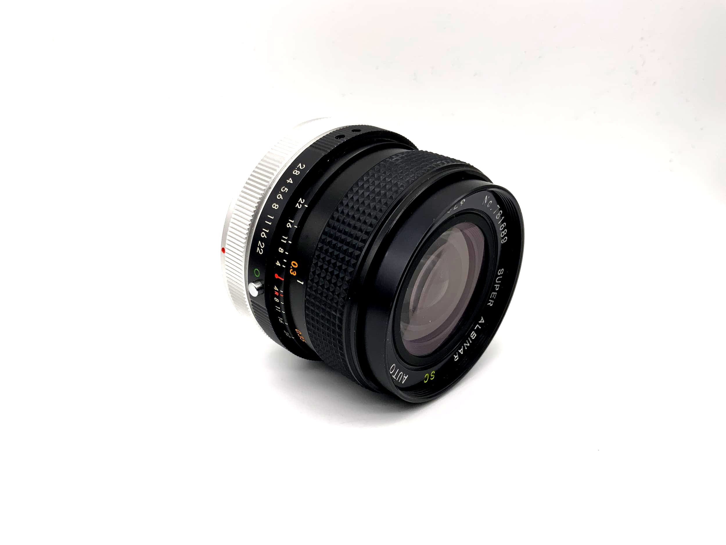 Albinar 28mm 1:2.8 Objektiv Super SC Auto Kamera Camera Lens (Canon FD)