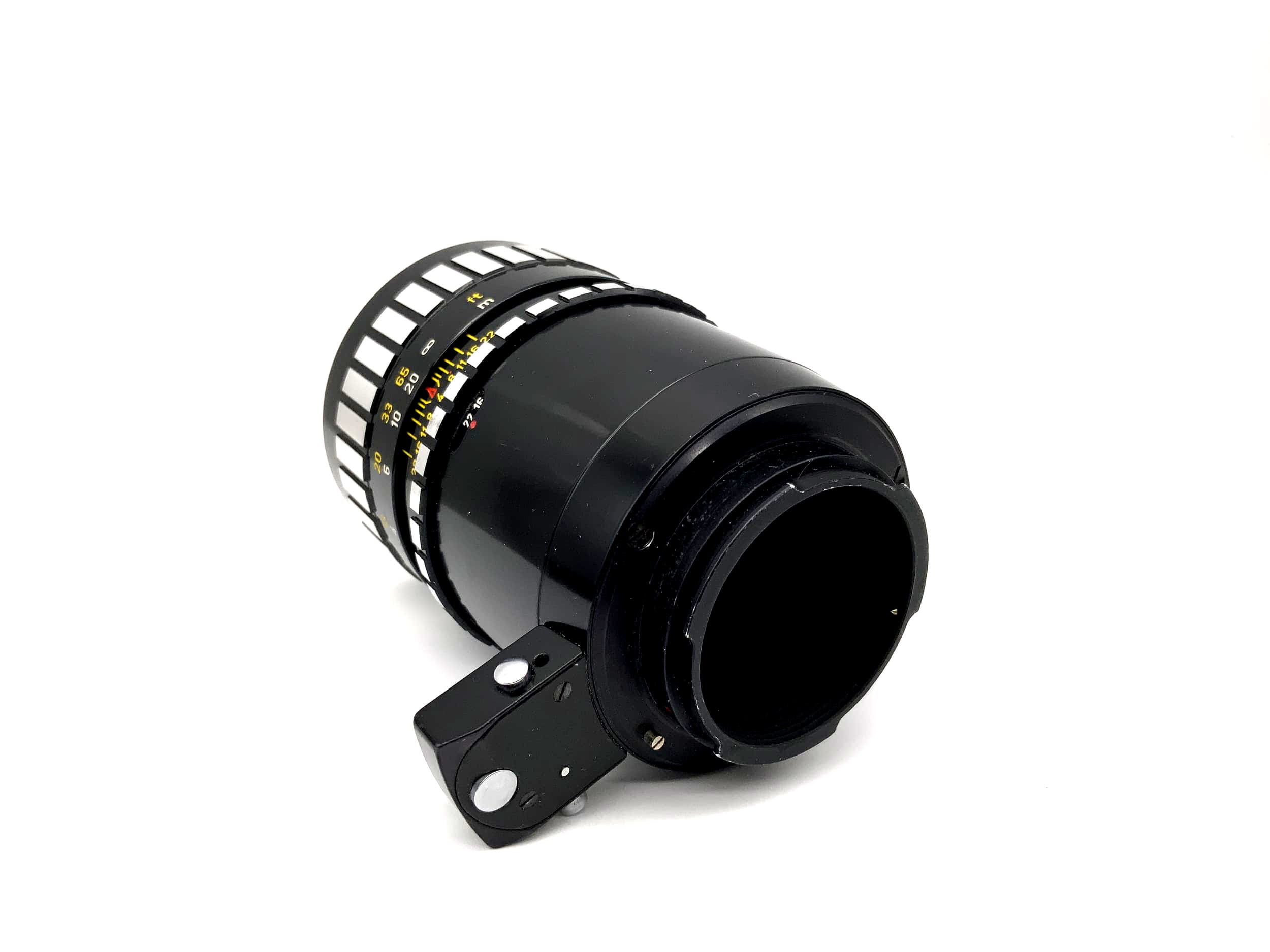 Steinheil München 100mm 1:3.5 Objektiv Auto Cassarit Zebra Kamera Lens (Exa)