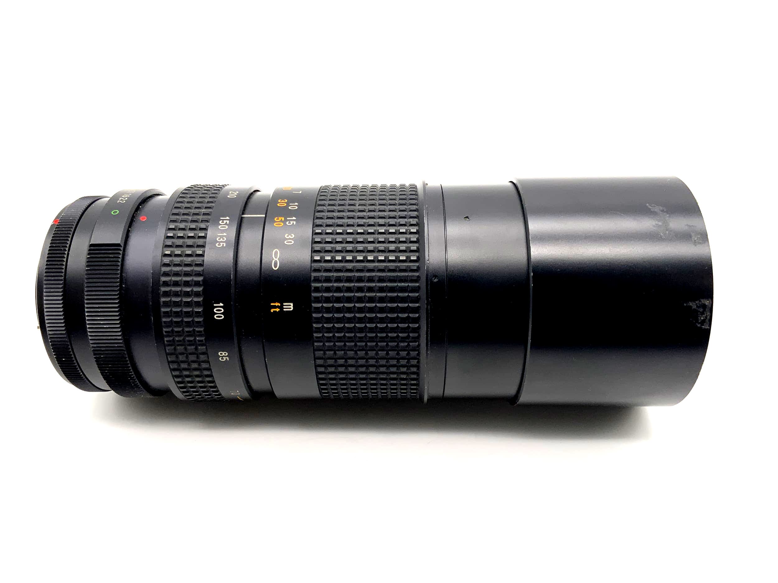 Tokina 70-210mm 1:3.5 Objektiv RMC Kamera Camera Lens (Canon FD)