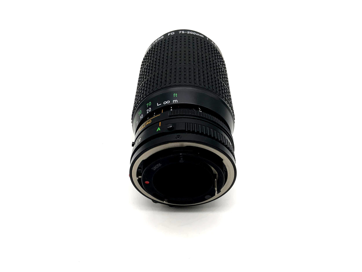 Objectif zoom Canon 75-200 mm f/4,5 pour appareil photo FD (Canon FD)
