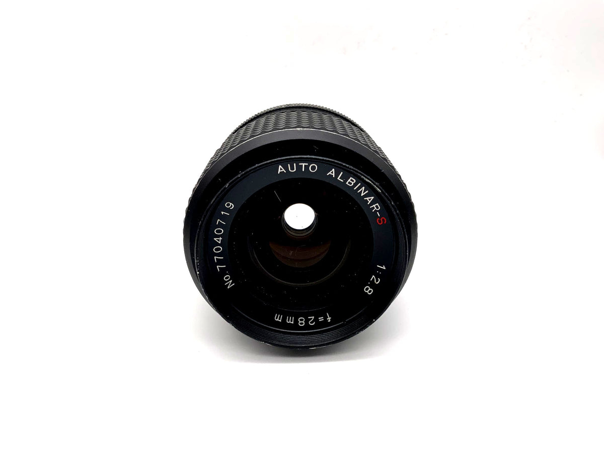 Objectif Albinar 28 mm 1:2.8 Auto Albinar-S (M42)