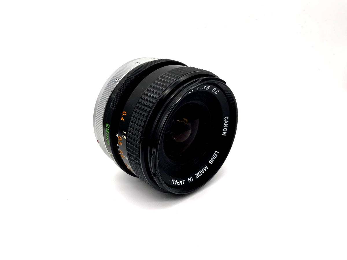 Canon 28mm 1:3.5 Objektiv Lens FD S.C Kamera Camera Lens (Canon FD)