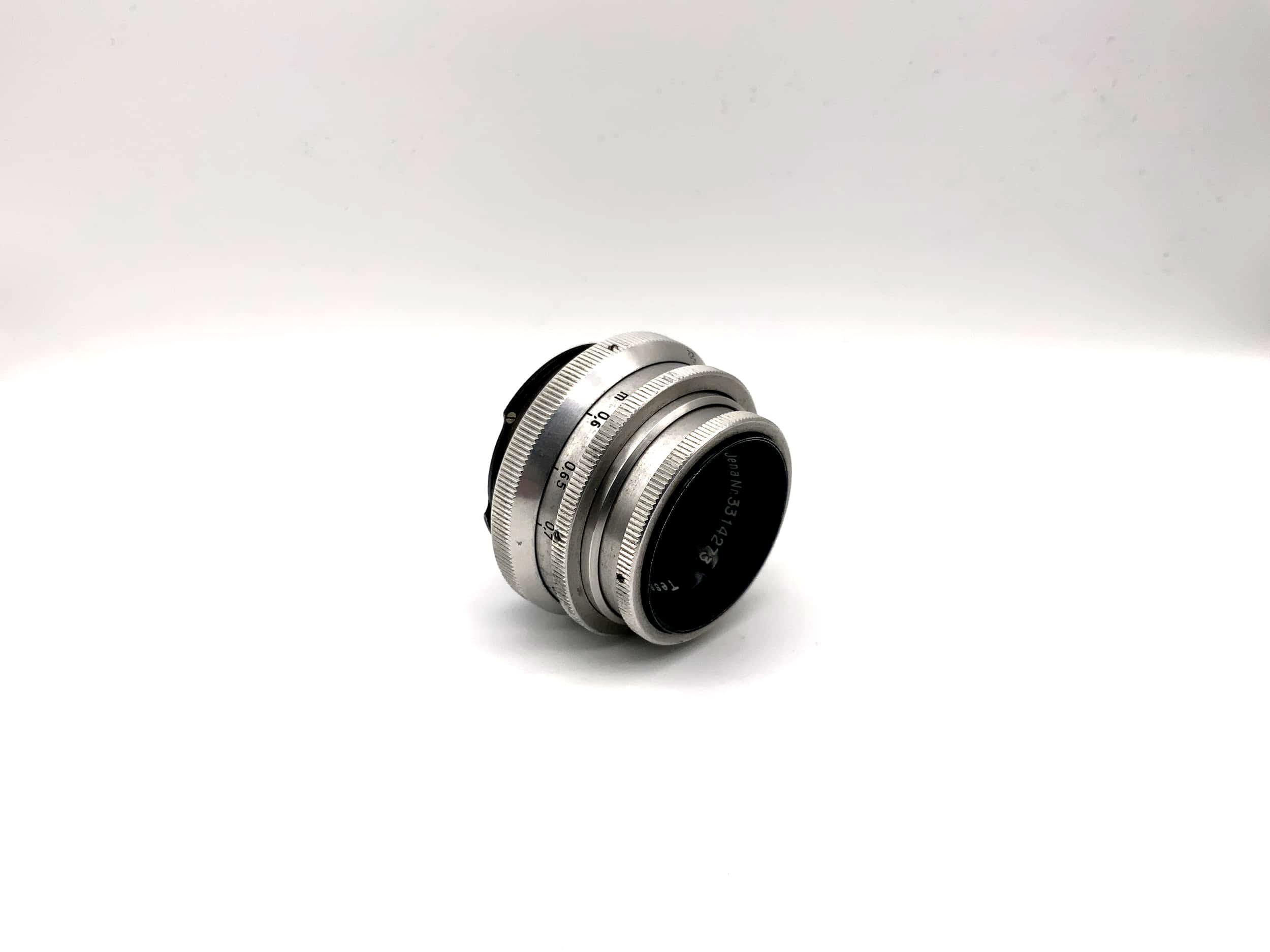 Carl Zeiss 40mm 1:4.5 Objektiv red T Kamera Camera Lens (Exa)