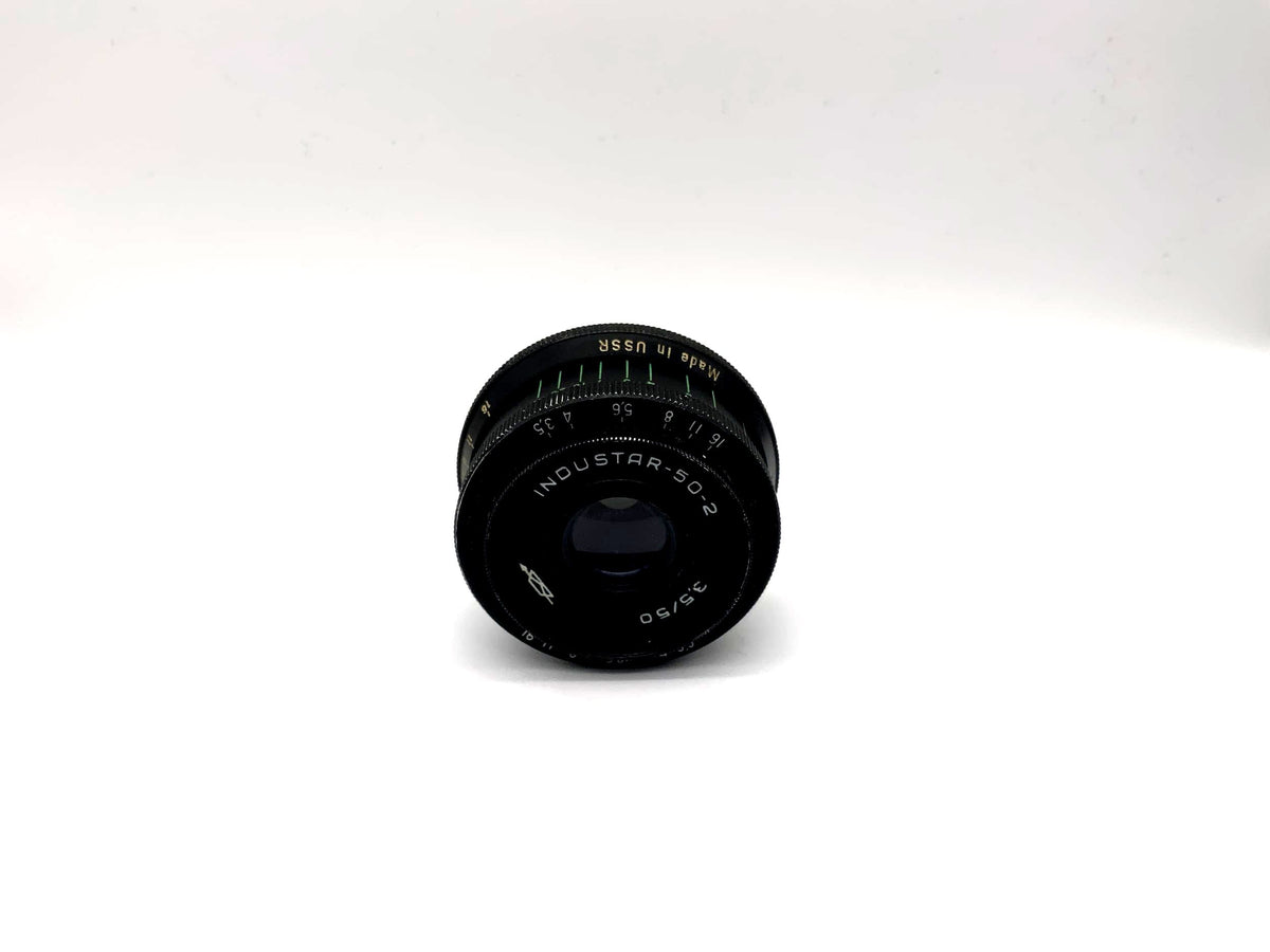Objectif Zenit 50 mm 1:3.5, objectif pour appareil photo Industar-50-2 (M42)