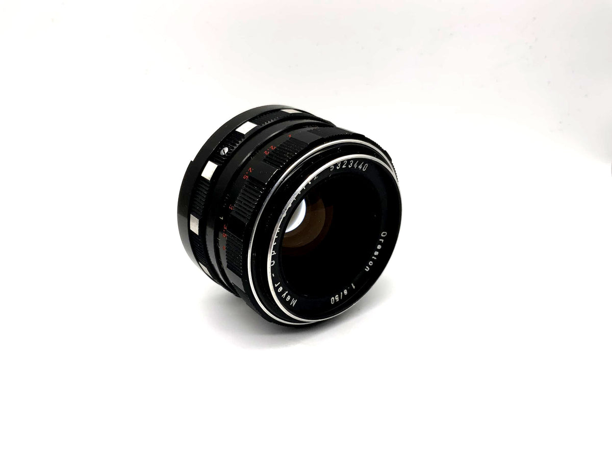 Meyer Optik Görlitz 50mm 1:1.8 lens Oreston camera lens (Exa)