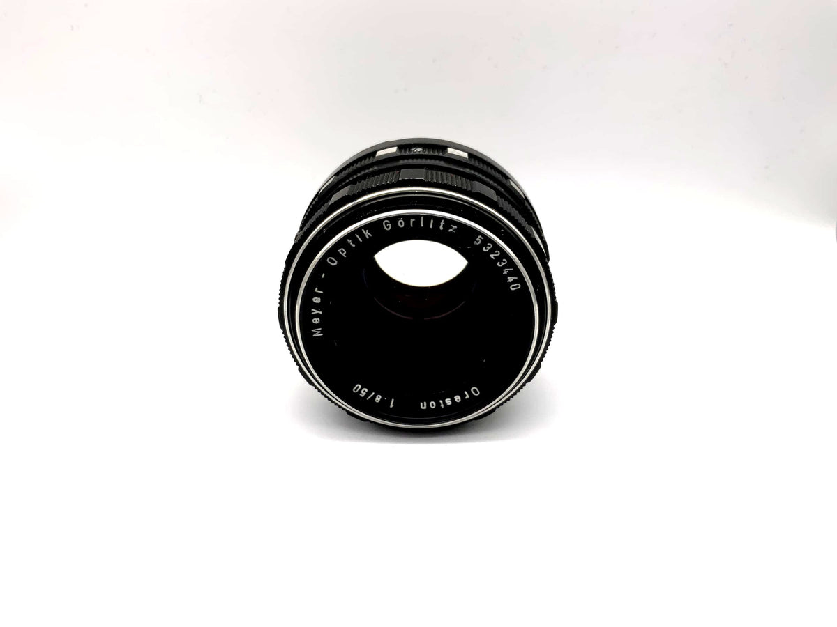 Meyer Optik Görlitz 50mm 1:1.8 lens Oreston camera lens (Exa)