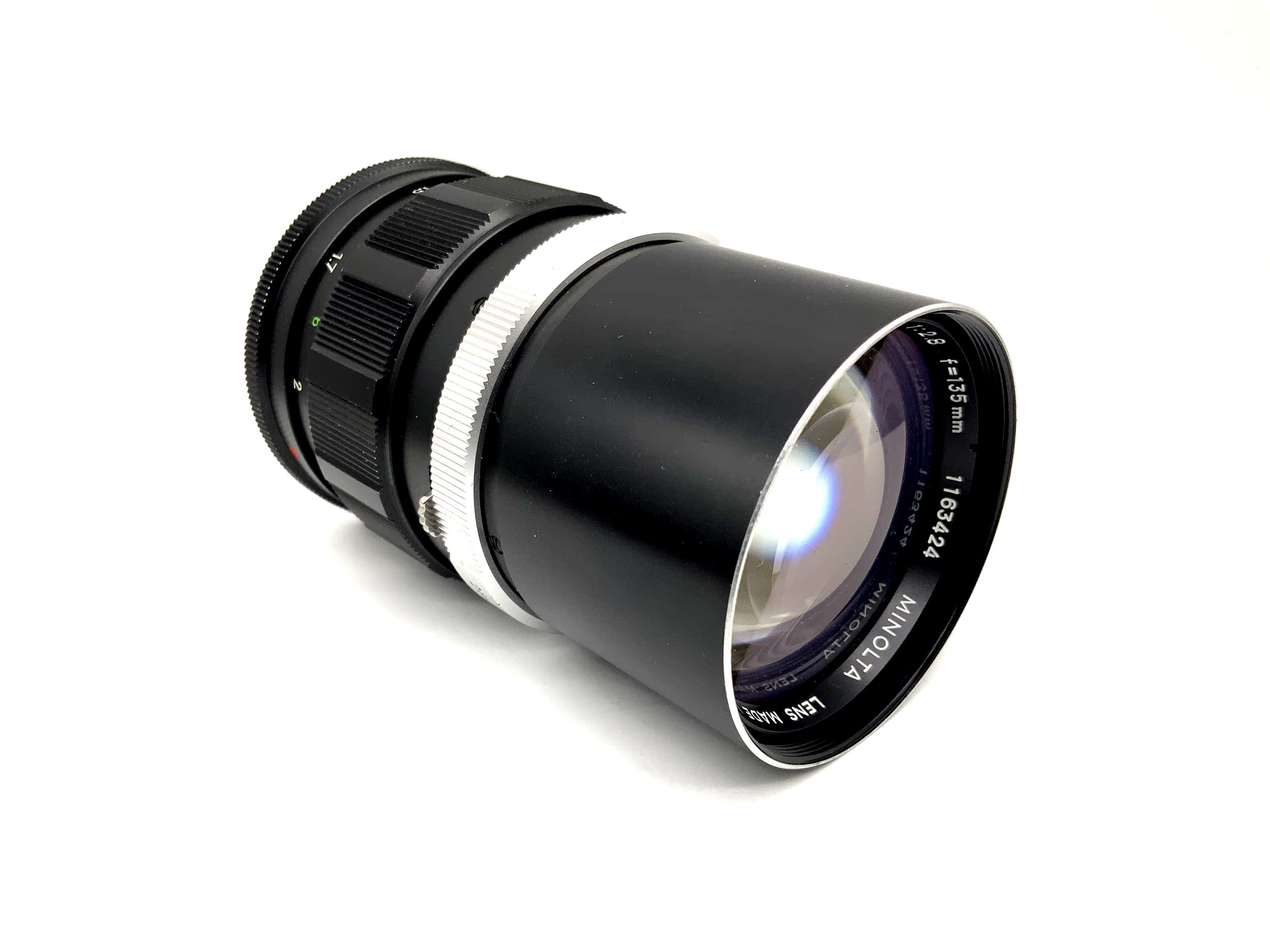 Minolta 135mm 1:2.8 Objektiv MC Tele Rokkor-PF Kamera Camera Lens (Minolta MD)