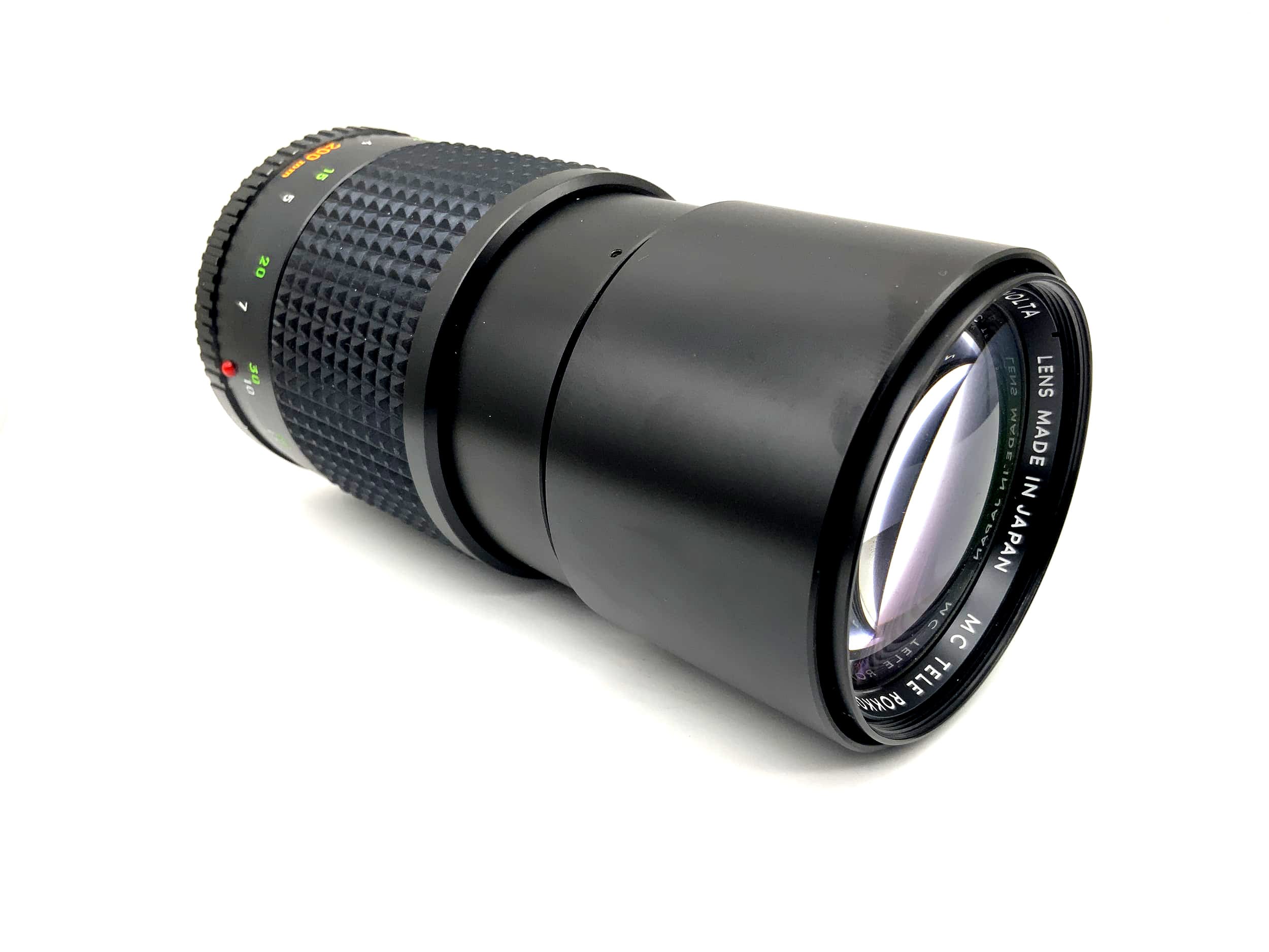 Minolta 200mm 1:4 Objektiv MC Tele Rokkor Kamera Camera Lens (Minolta MD)