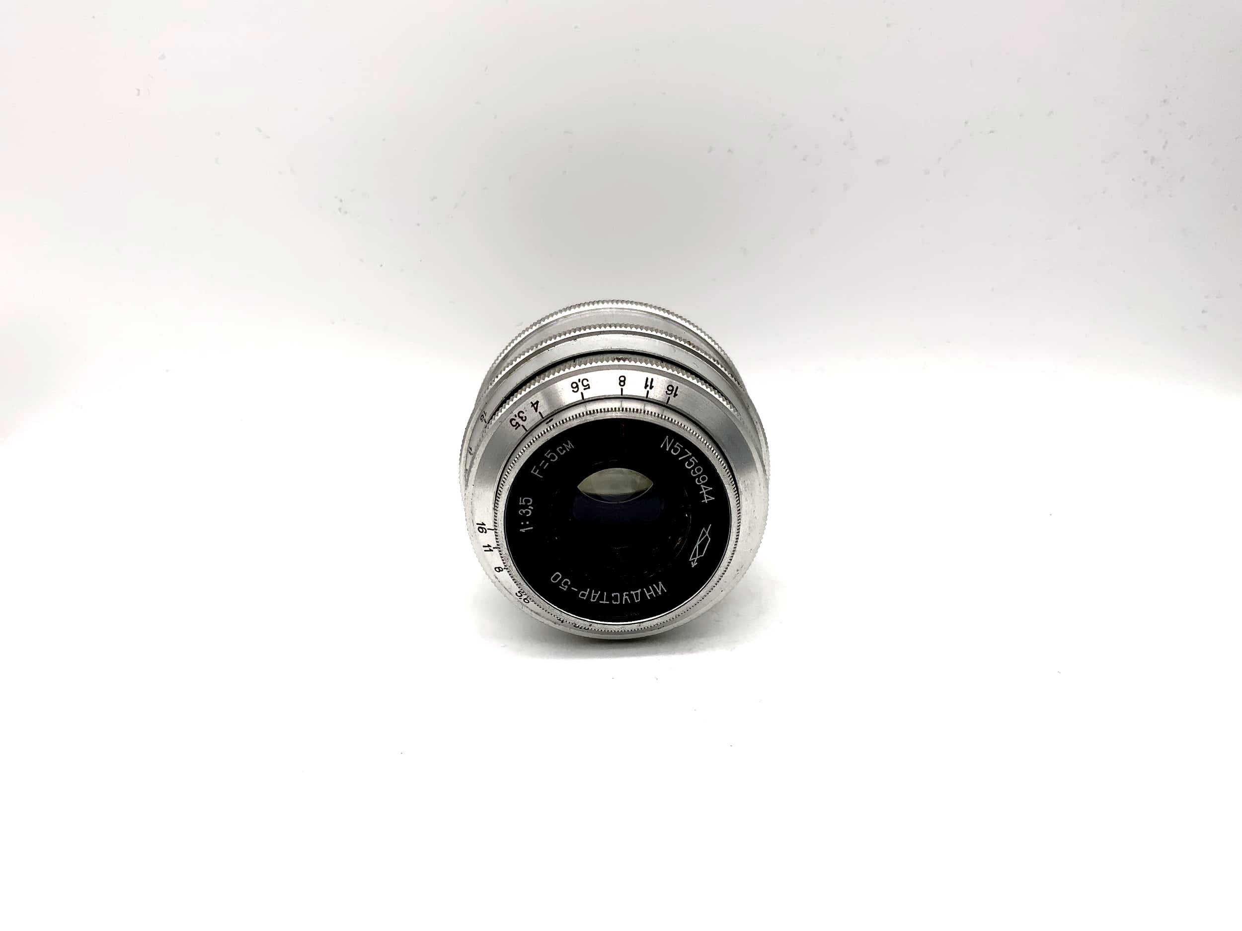 KMZ 50mm 1:3.5 Objektiv L39 passend für Leica Industar-50 5cm Zenit Lens (M39)