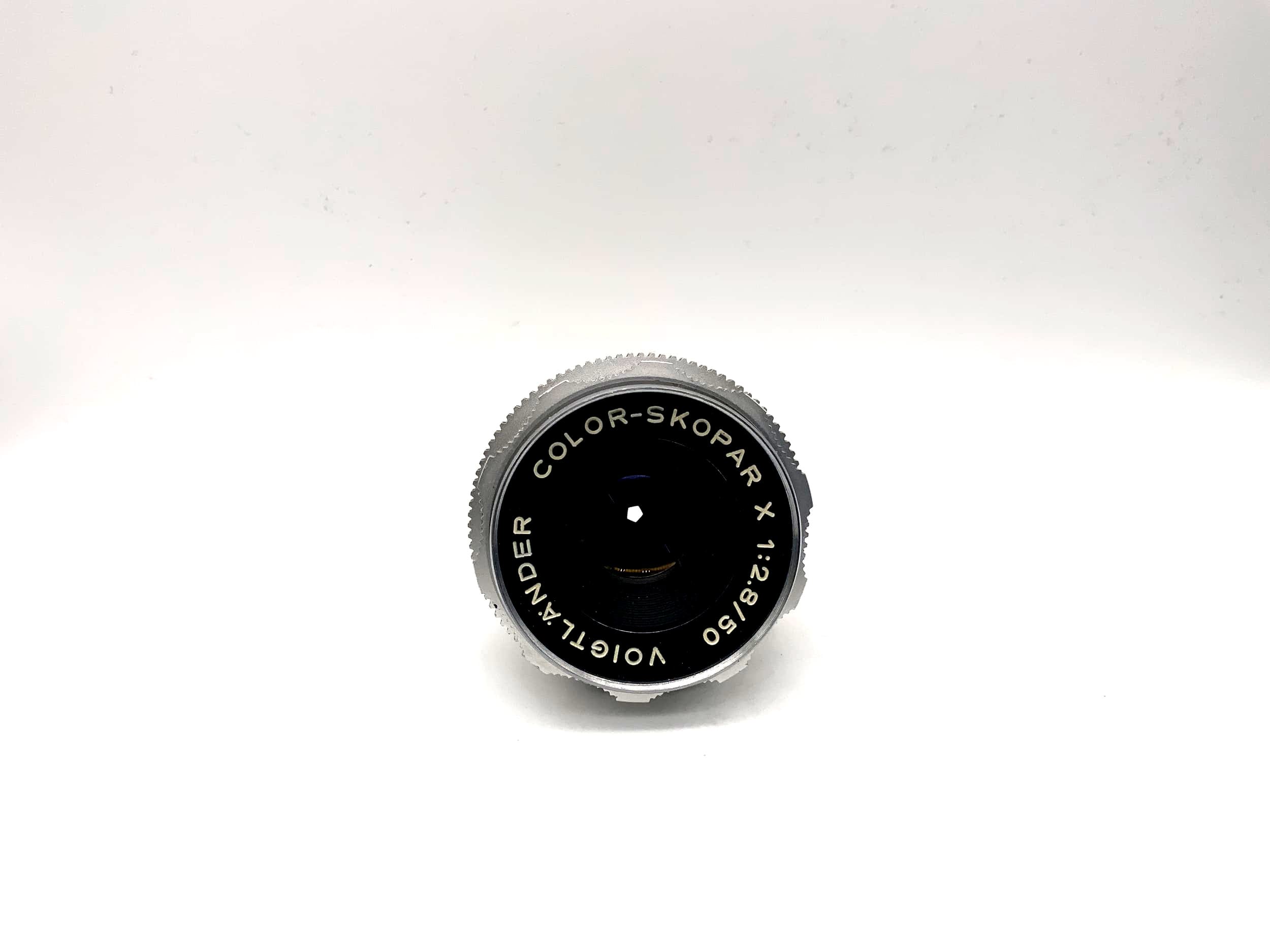 Voigtländer 50mm 1:2.8 Objektiv Color-Skopar für Bessamatic Lens (DKL)