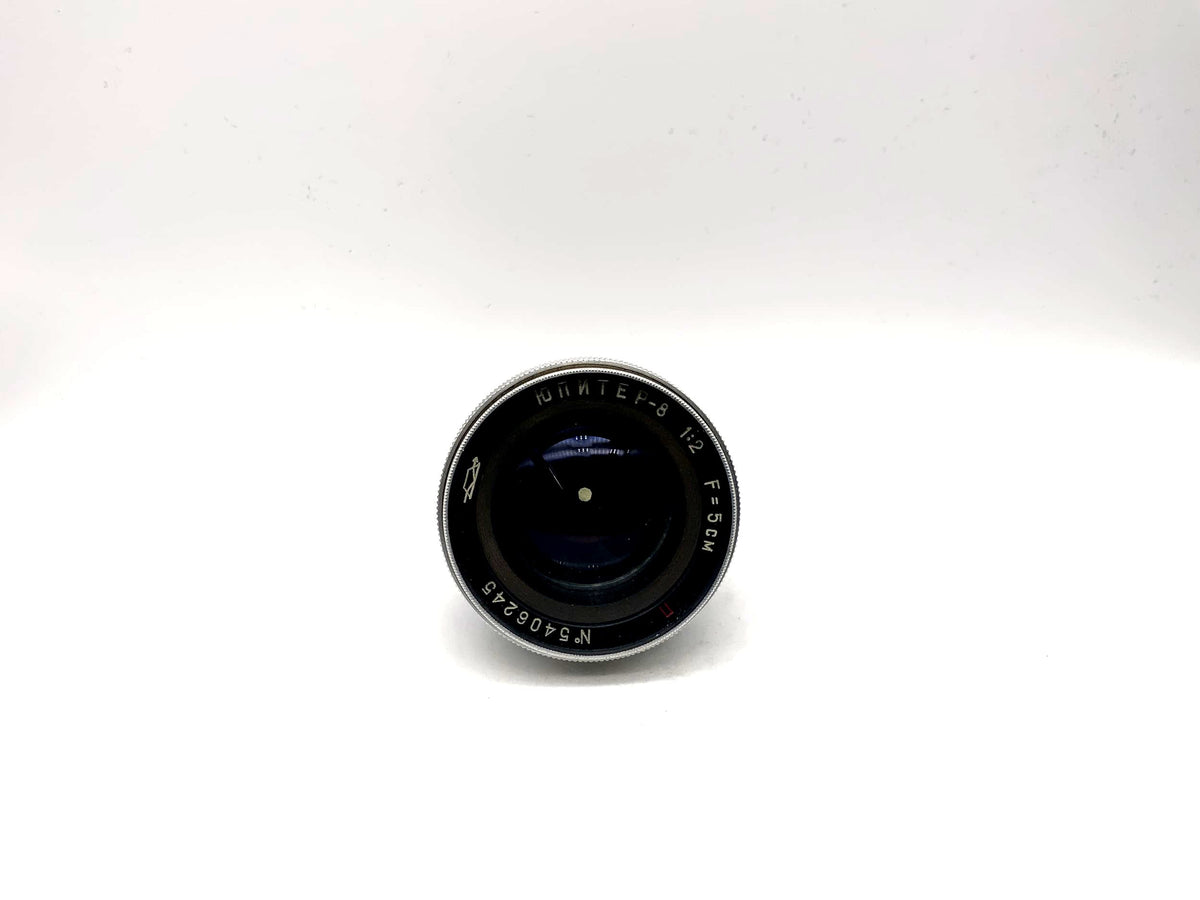 ZOMZ Jupiter-8M 50mm 1:2 Objektiv 5cm red P Rangefinder Lens (Contax RF)