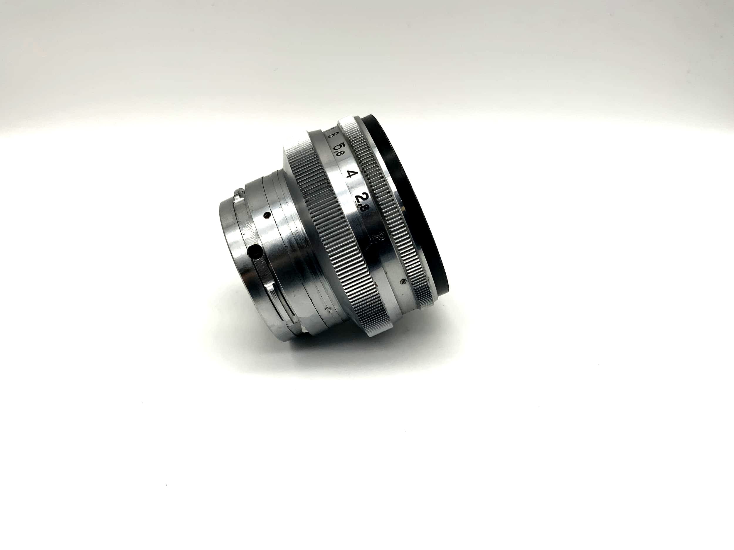 KMZ 50mm 1:2 Objektiv Jupiter-8M Kamera Camera Lens (Contax RF)