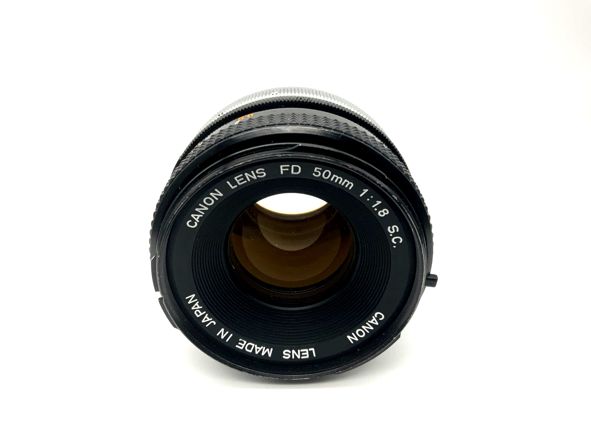 Canon 50mm 1:1.8 Objektiv Lens FD S.C Kamera Camera Lens (Canon FD)