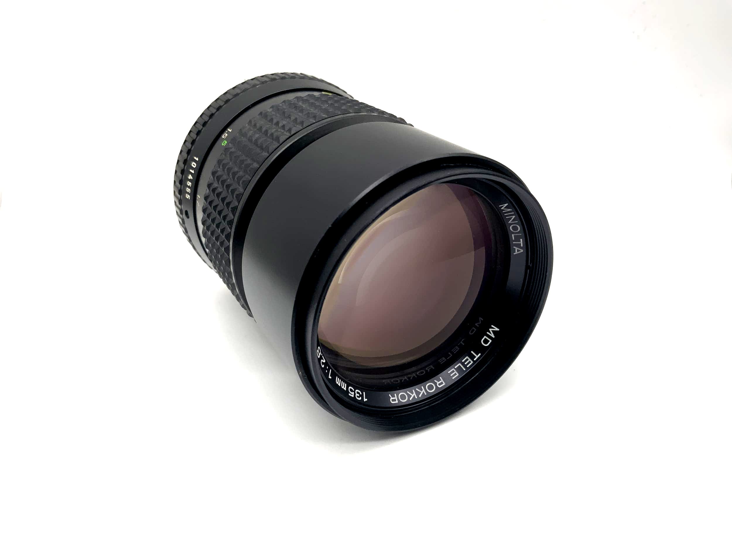 Minolta 135mm 1:2.8 Objektiv MD Tele Rokkor Kamera Camera Lens (Minolta MD)