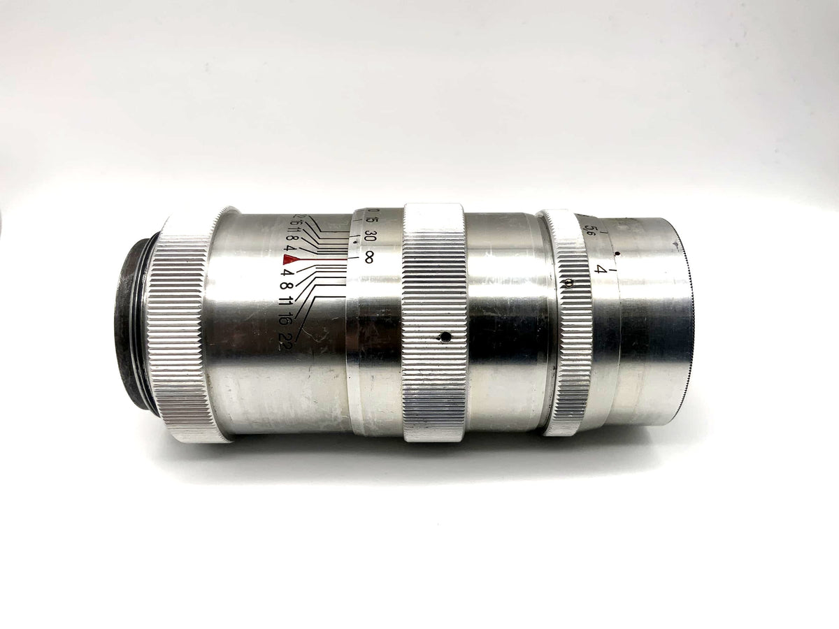 Jupiter-11 red P 135mm 1:4 Objektiv 13,5cm für Messsucher Rangefinder Lens (M39)