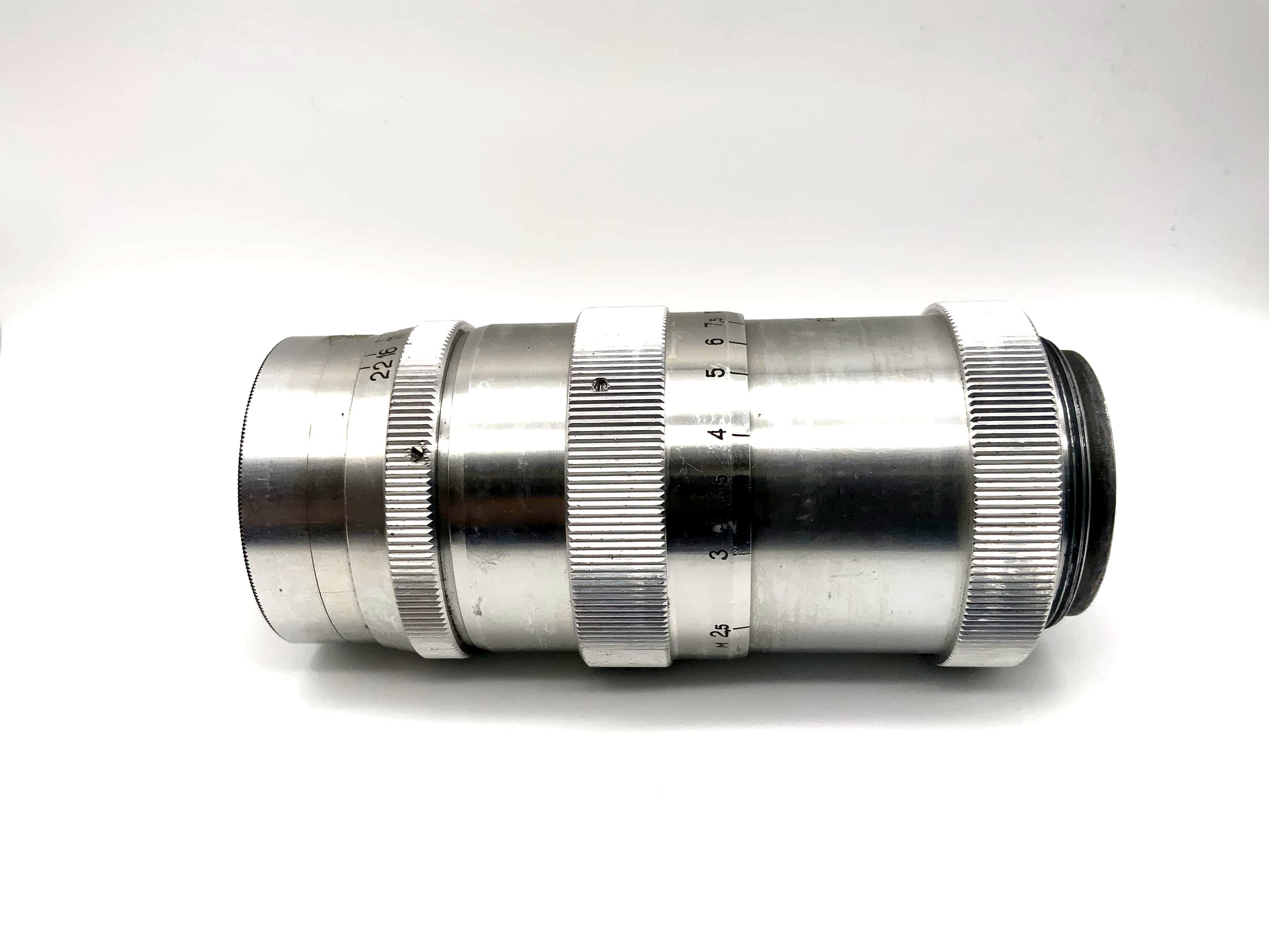 Jupiter-11 red P 135mm 1:4 Objektiv 13,5cm für Messsucher Rangefinder Lens (M39)