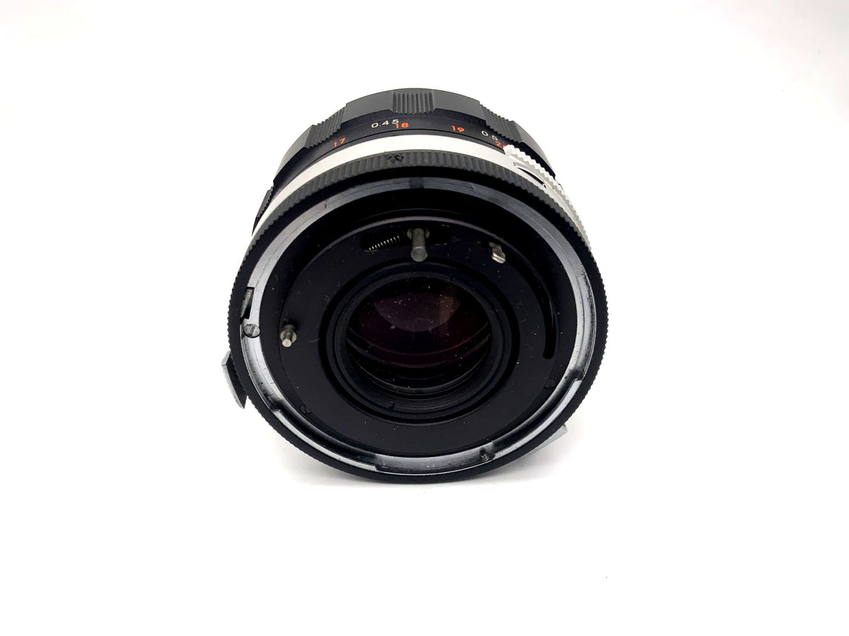 Miranda 50mm 1:1.8 lens red E Auto Camera Lens (Miranda bayonet)