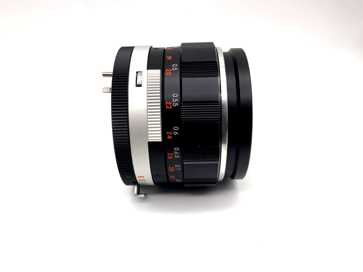 Miranda 50mm 1:1.8 lens red E Auto Camera Lens (Miranda bayonet)