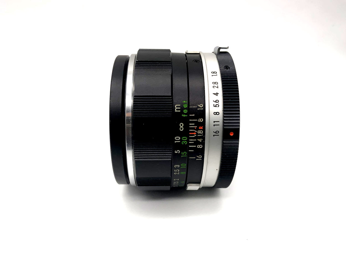 Objectif Miranda 50 mm 1:1.8 pour appareil photo automatique (monture Miranda)