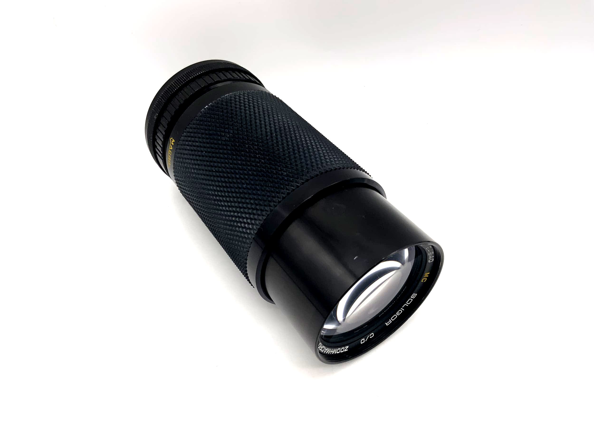 Soligor 80-200mm 1:4.5 Objektiv C/D Zoom+Macro MC Kamera Lens (Canon FD)