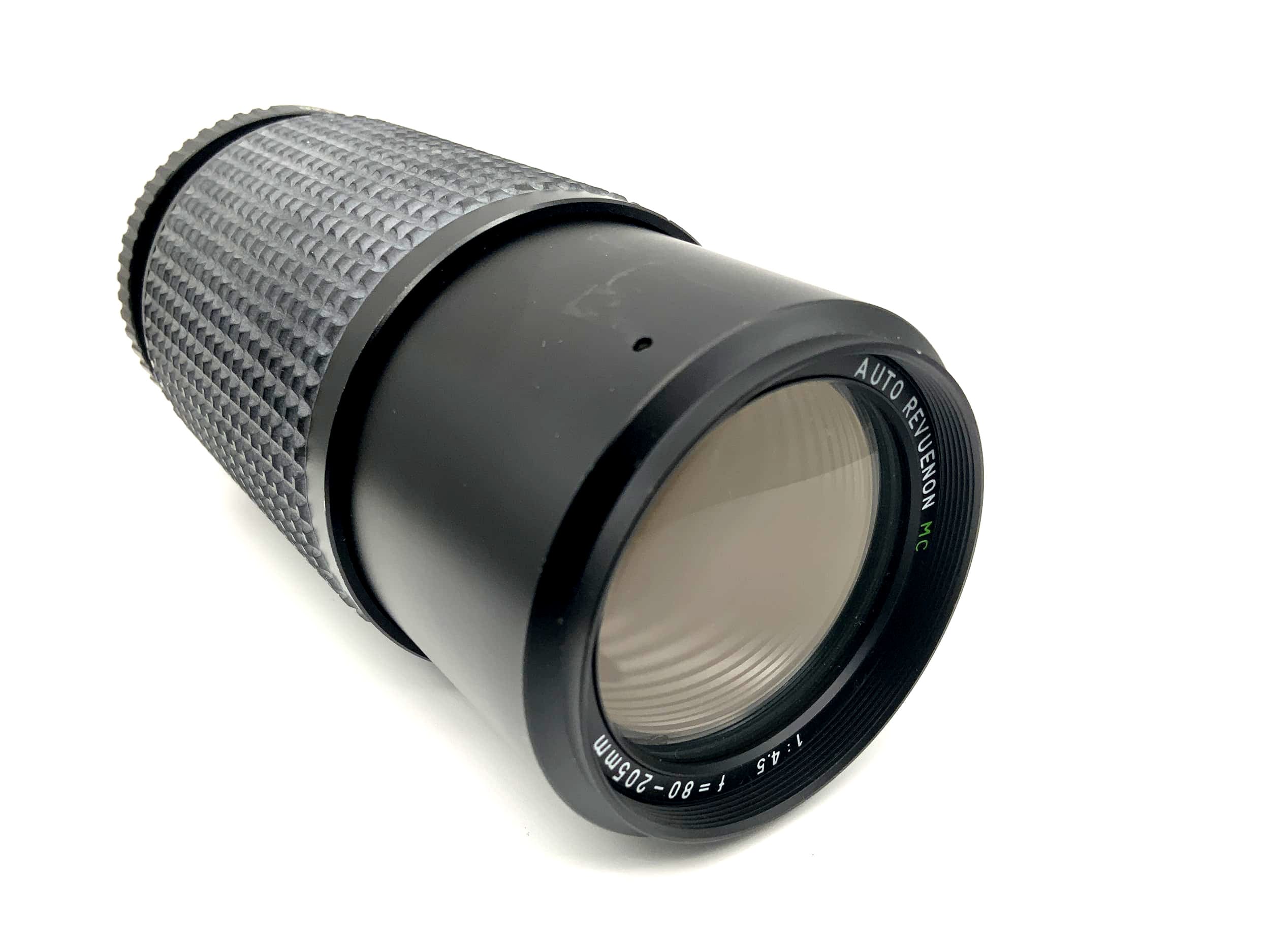 Revuenon 80-205mm 1:4.5 Objektiv Auto MC Macro Kamera Camera Lens (M42)